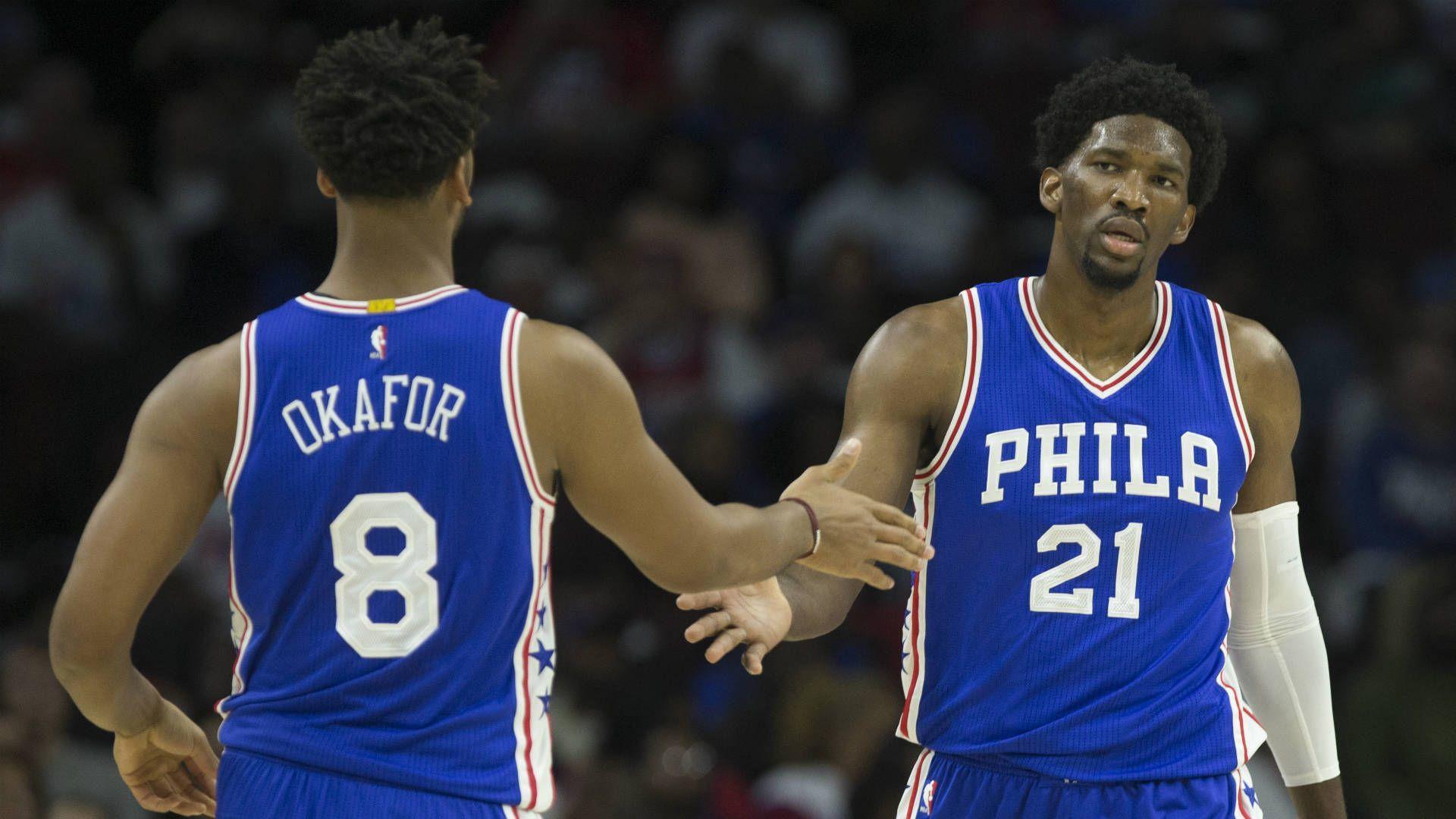 76ers' Jahlil Okafor, Joel Embiid to take turns resting during back