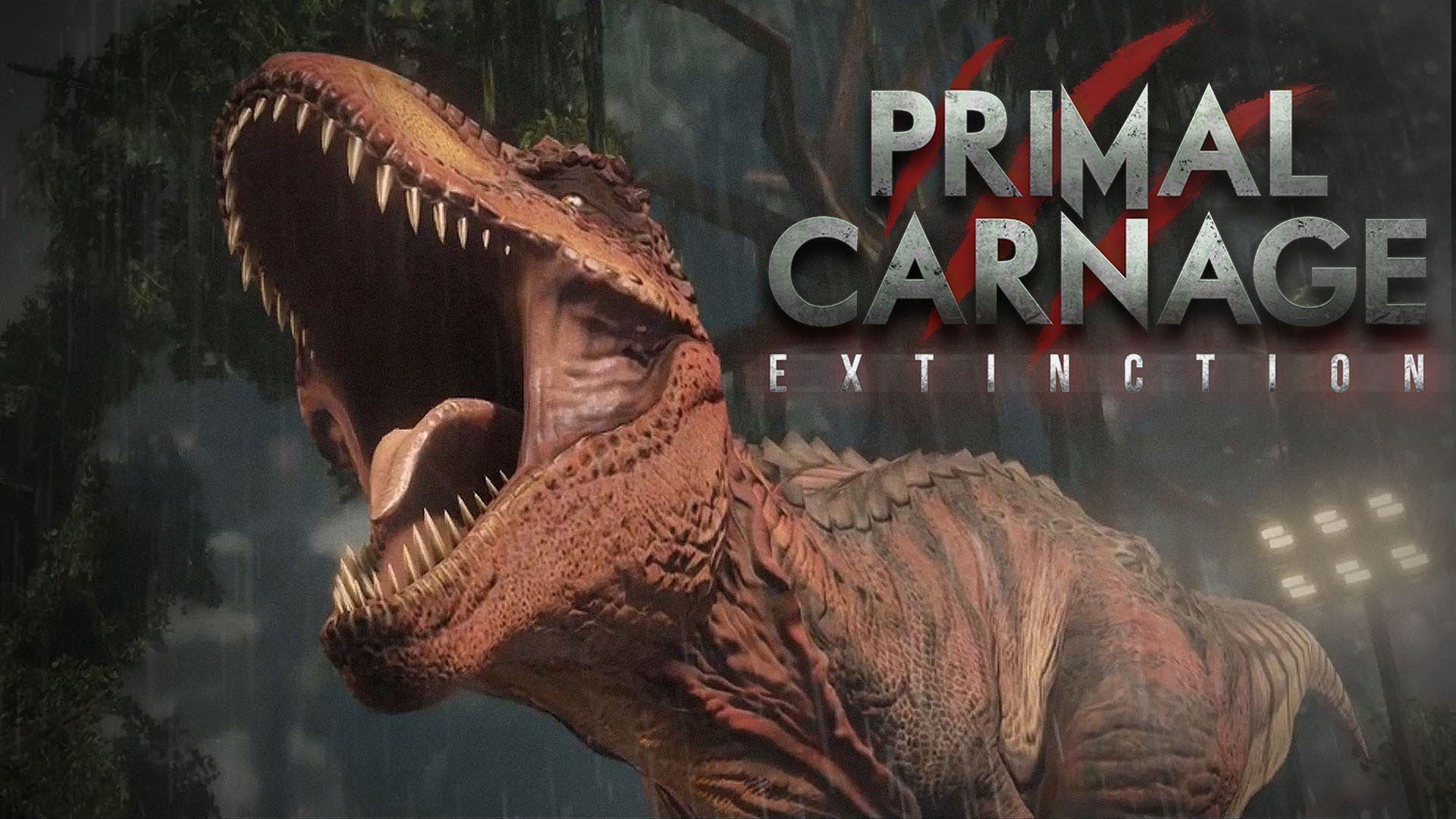 Primal Carnage: Extinction Ultimate Human Vs Dinosaur battle