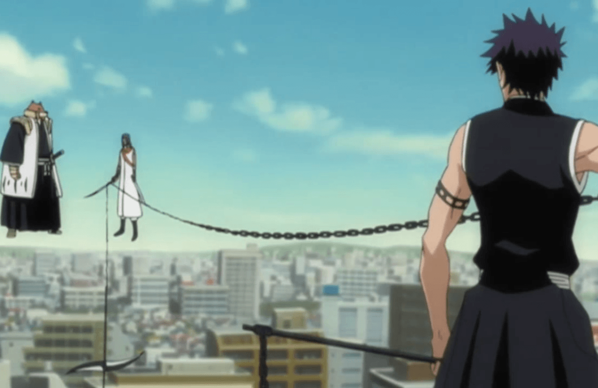 Sajin Komamura & Shūhei Hisagi vs. Kaname Tōsen