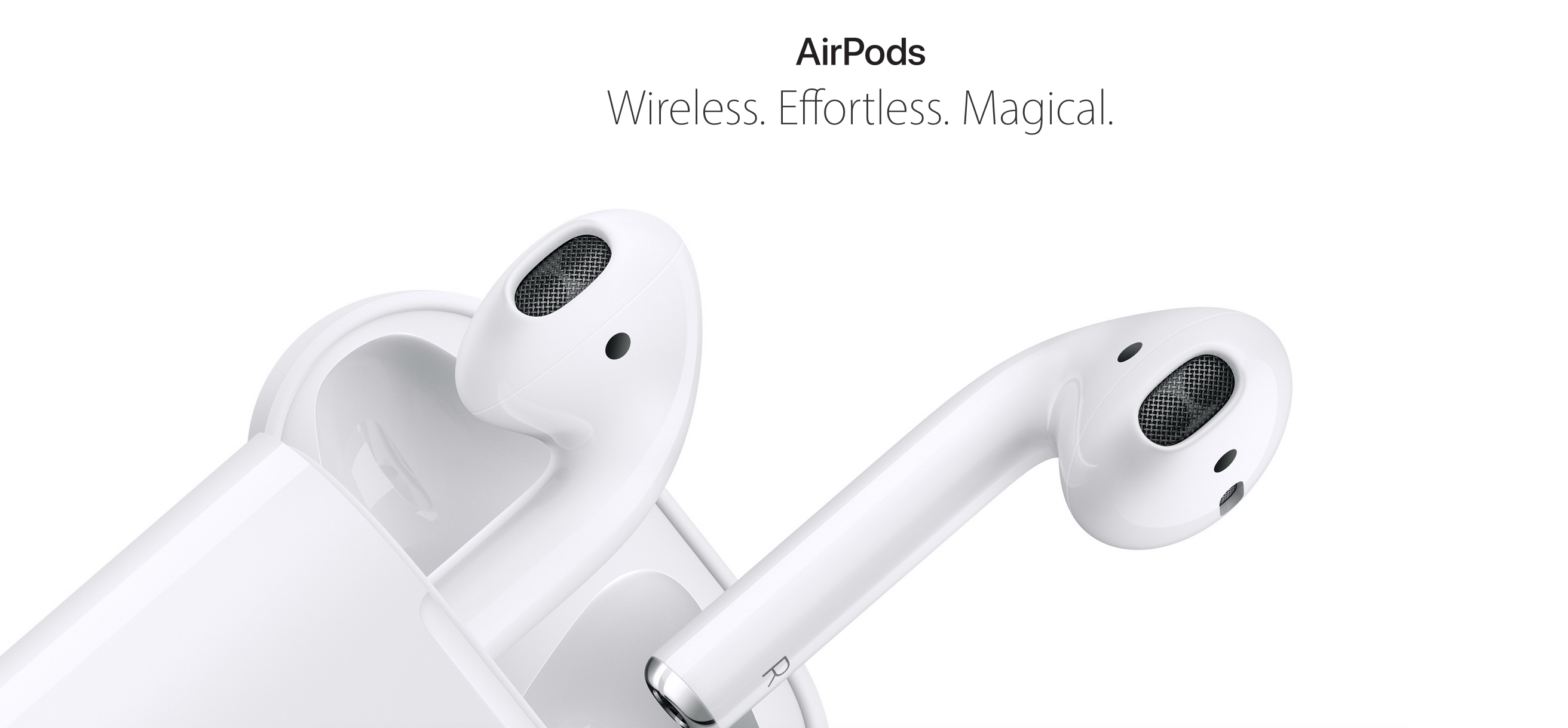 Apple unveils wireless AirPods: $ pairs automagically