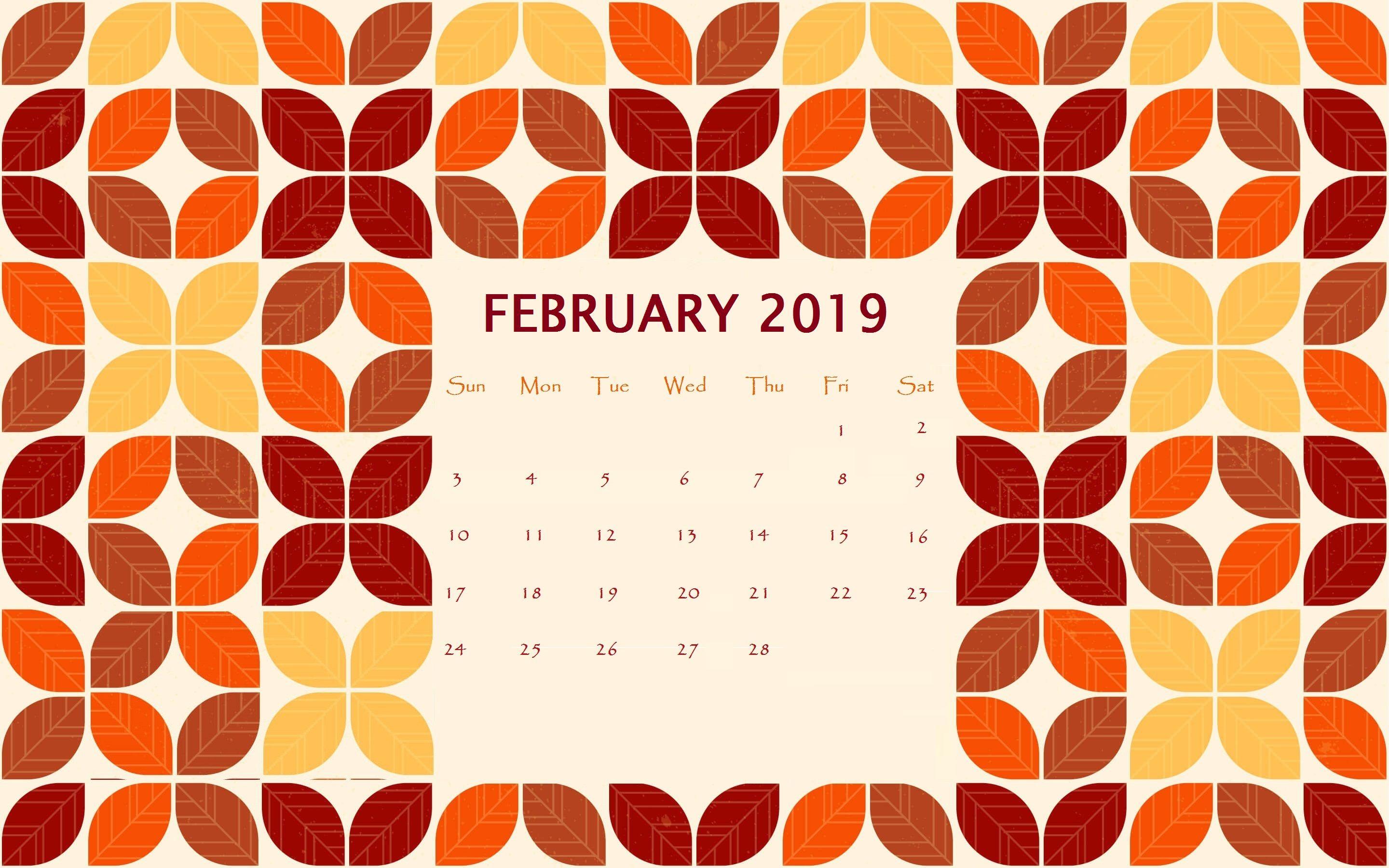 February 2019 Calendar