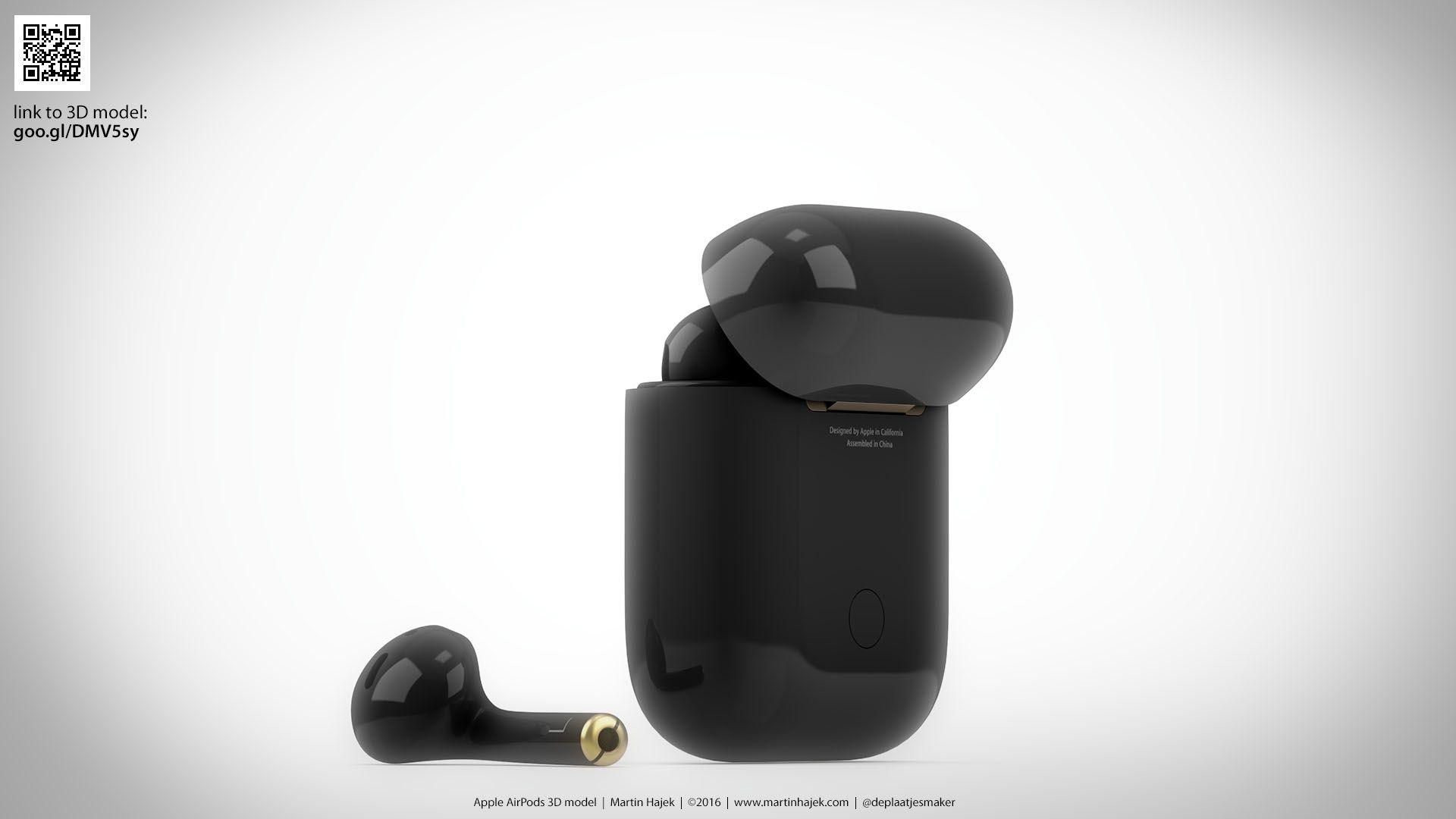 Don't like the color of your AirPods? Have them repainted black to