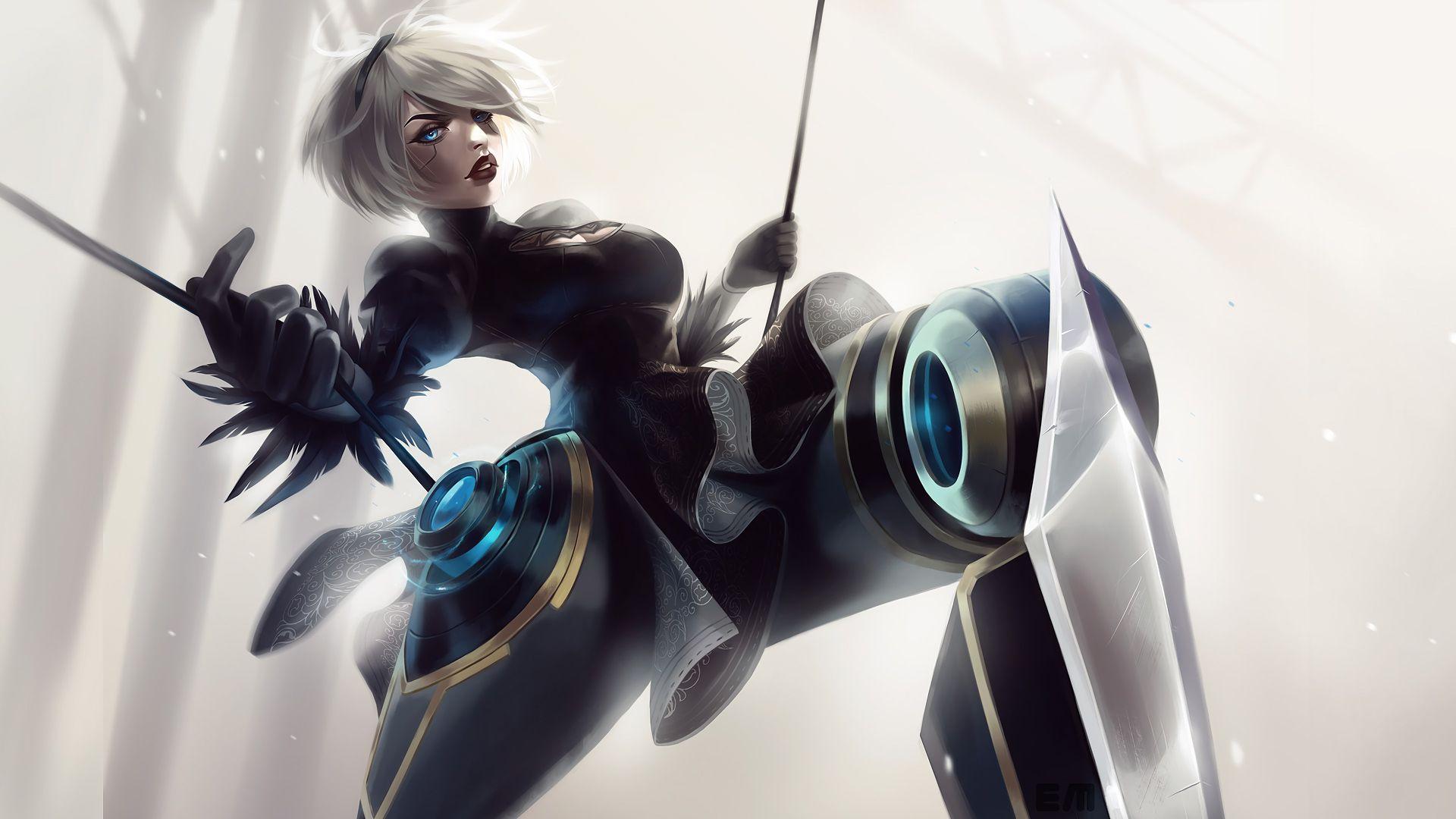 HD wallpaper Video Game League Of Legends Camille League Of Legends   Wallpaper Flare