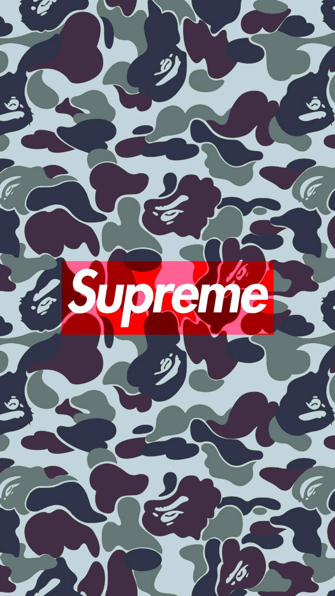 mickey mouse supreme iphone wallpaper