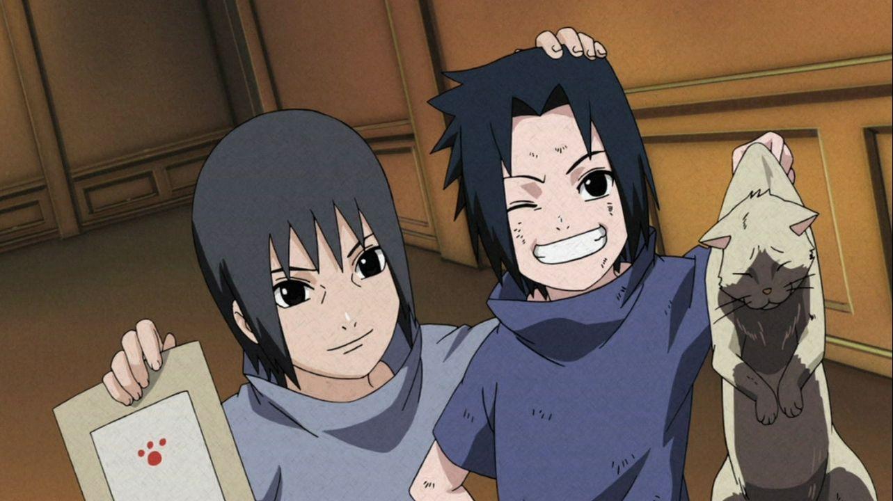 Little Naruto Kids image itachi and sasuke HD wallpaper