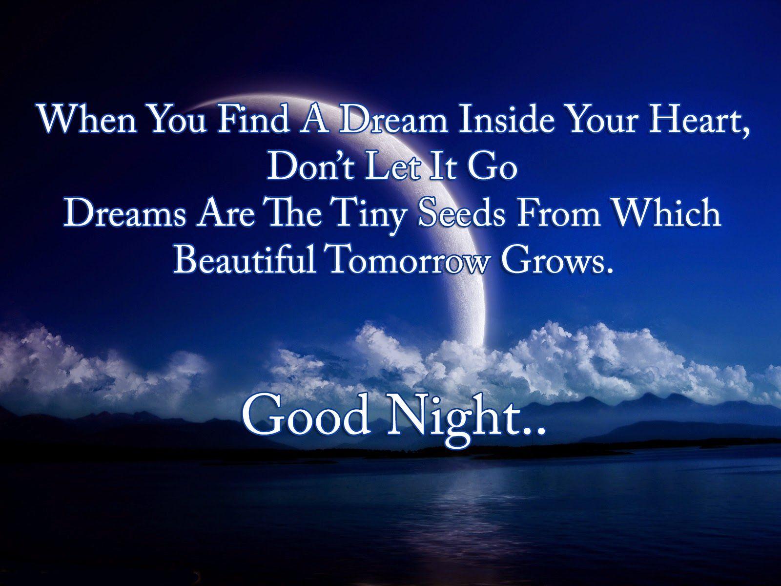 Good Night Quote Image. Best Free Desktop HD Wallpaper