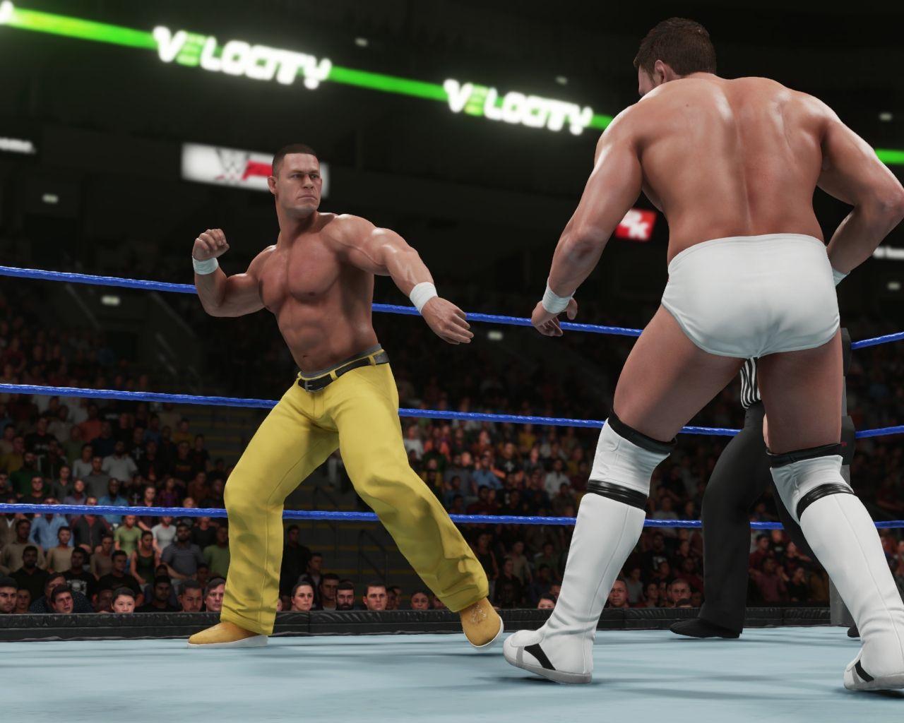 Download WWE 2K19 Gameplay Standard 5:4 wallpaper 1280x1024