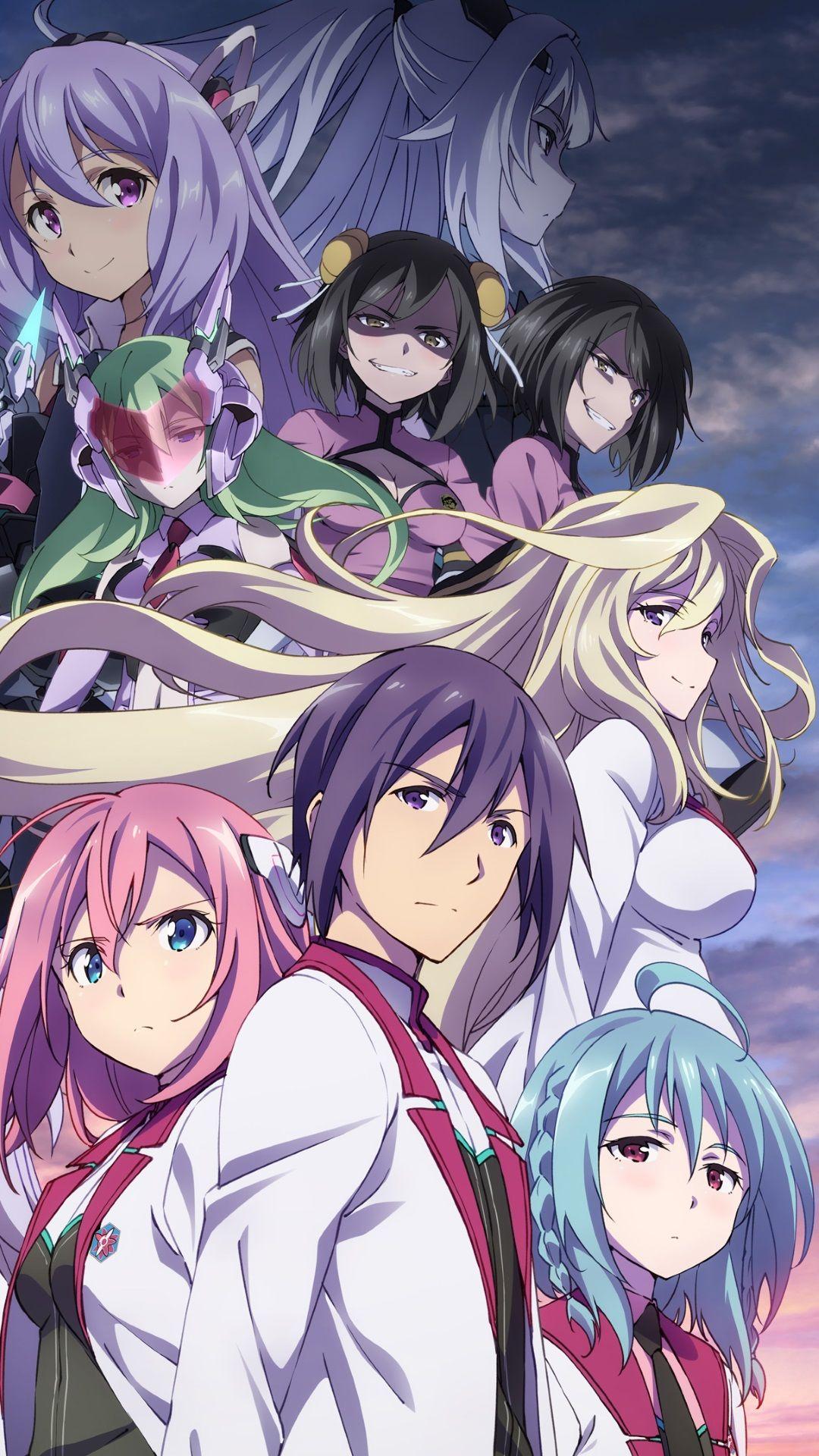 Gakusen Toshi Asterisk.Samsung Galaxy Note 3 wallpaper 1080x1920