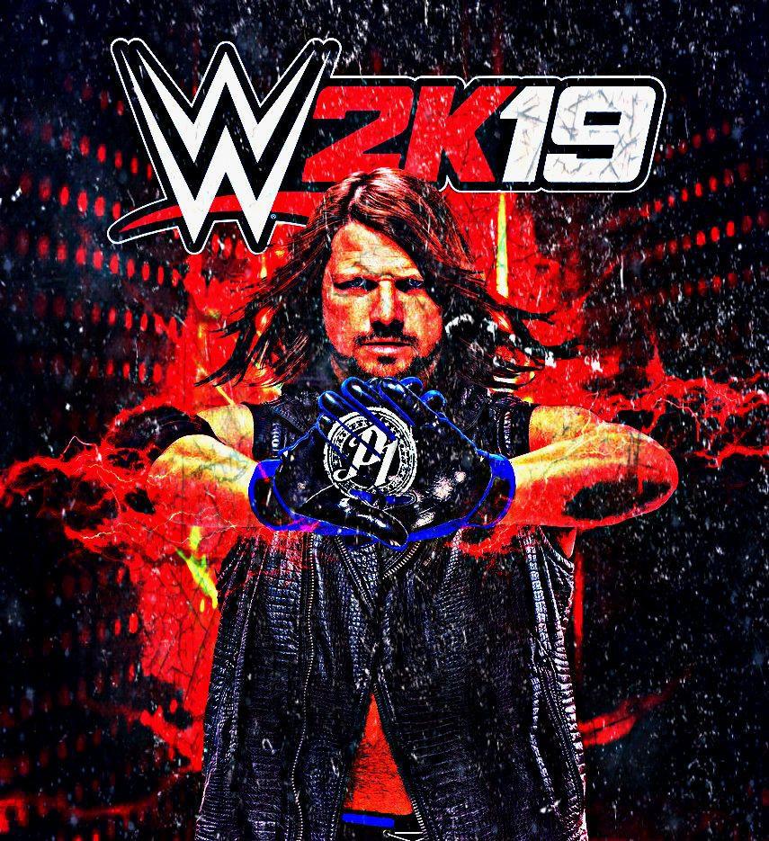 WWE 2K19 Cover Custom Wallpaper