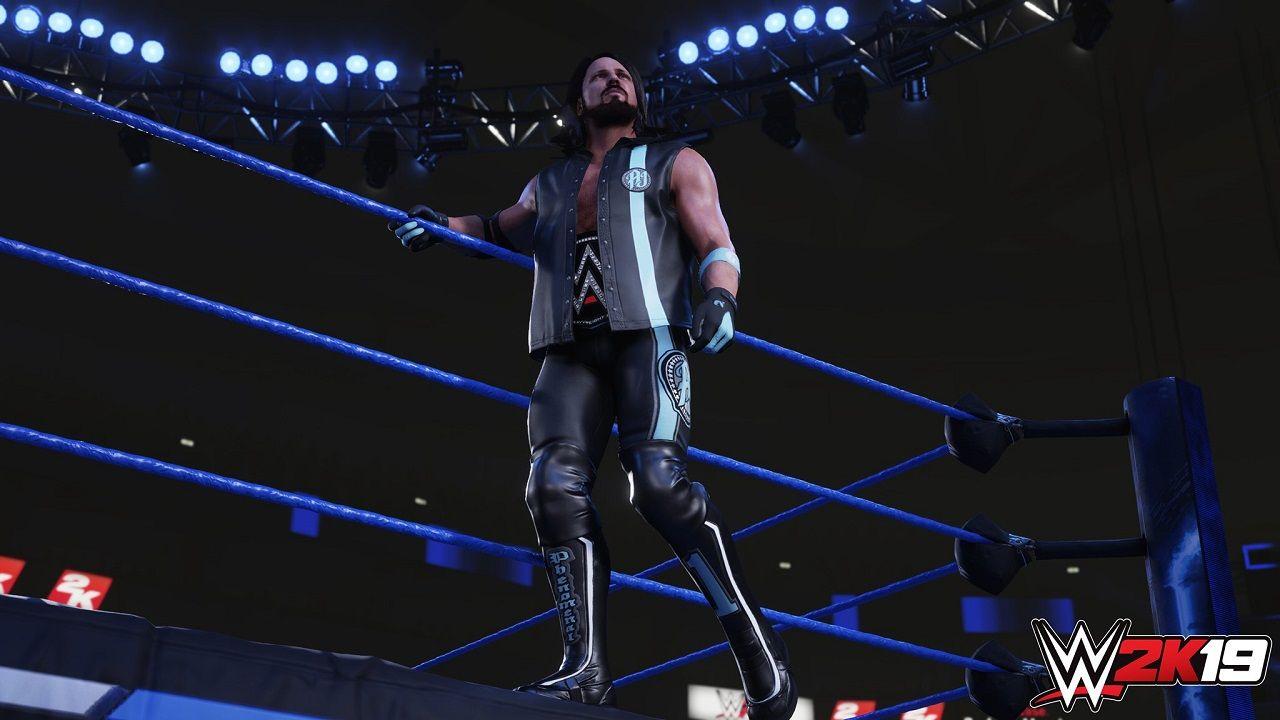 AJ Styles Releases First WWE 2K19 Screenshot. of Himself