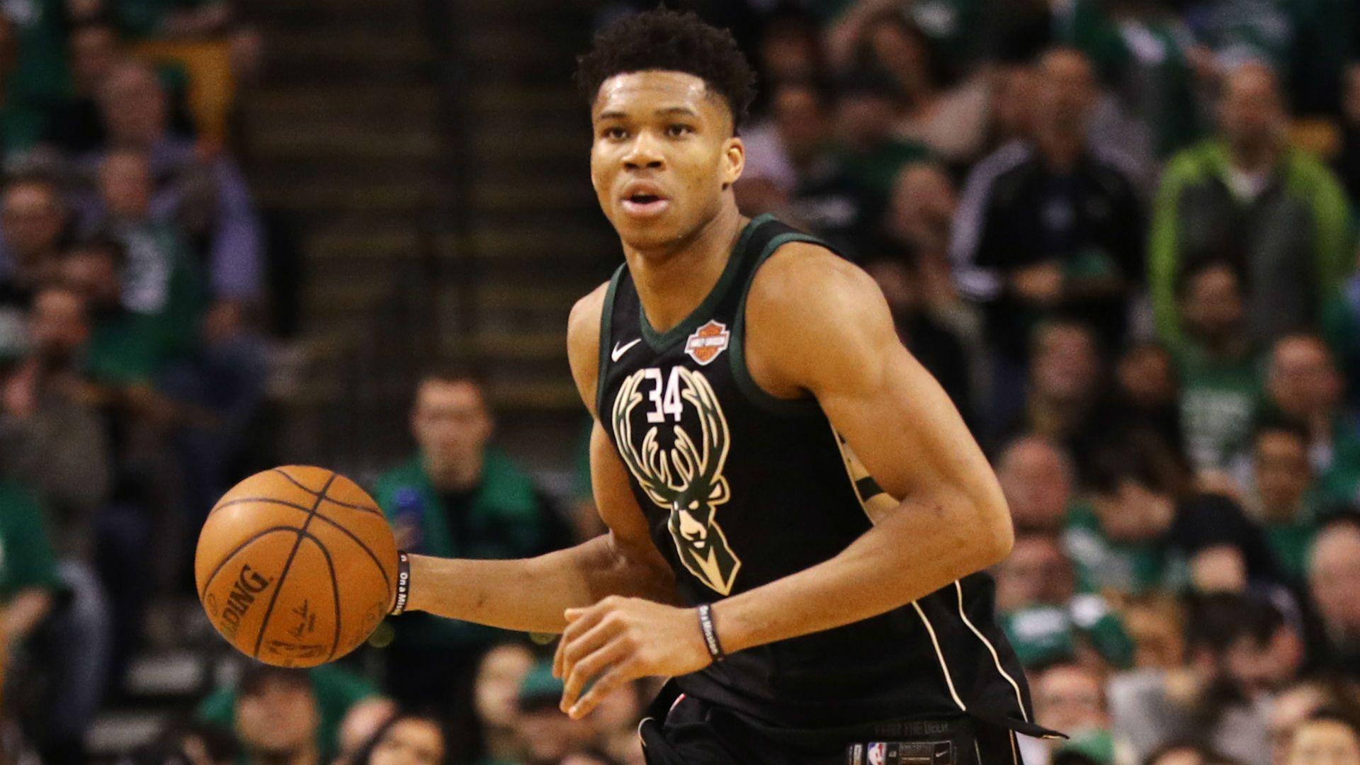 Giannis Antetokounmpo says 'Hell, no' to Instagram live question