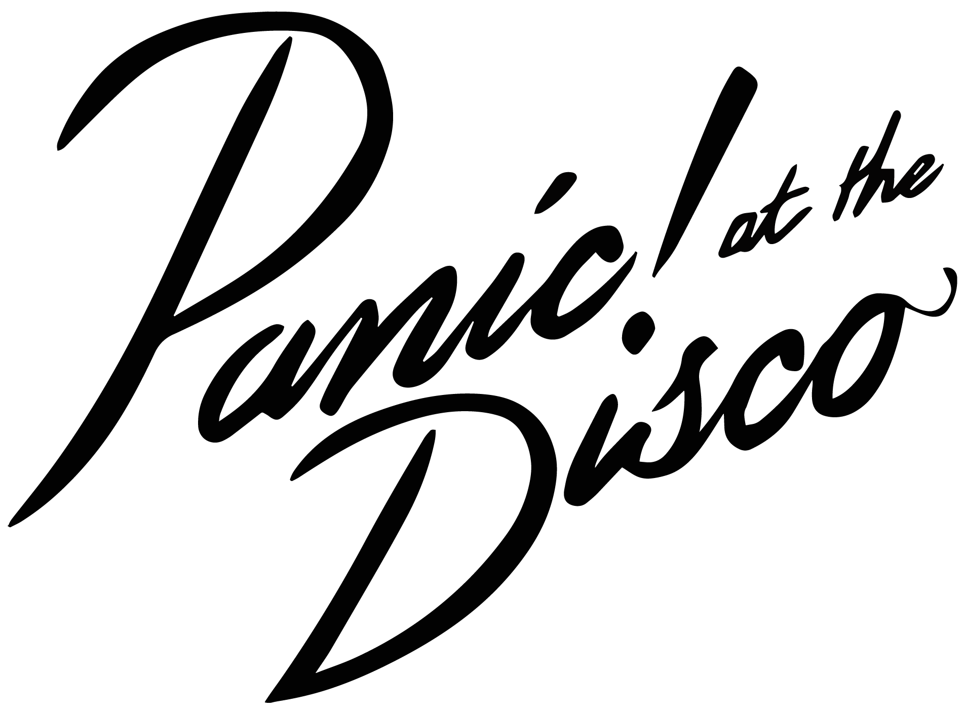 Meaning Panic at the Disco logo and symbol. history and evolution