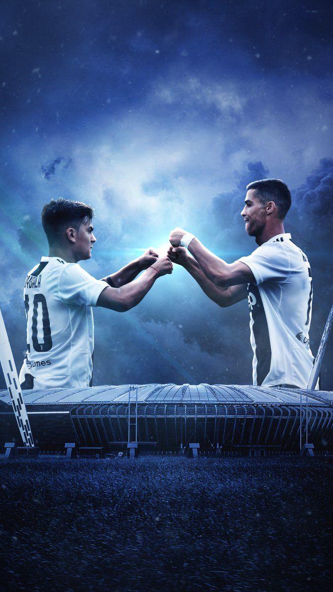 Juve Edits - #Dybala and #Ronaldo. Mobile Wallpaper