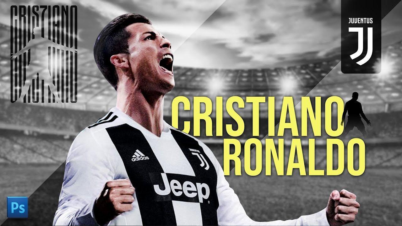 Cristiano Ronaldo Juventus Wallpaper in Photohop Wallpaper Photohop Tutorial