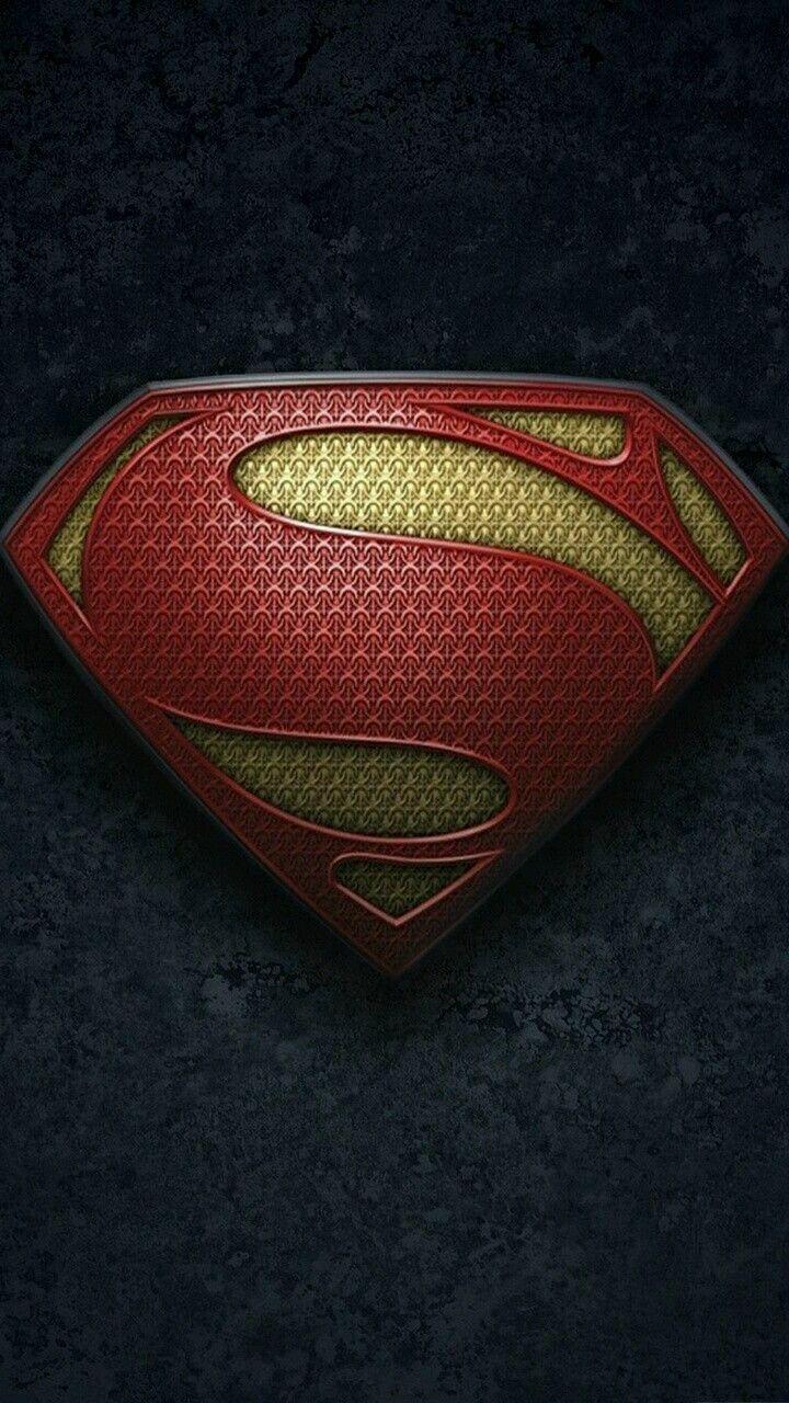 Superman Logo 2 Wallpaper Background. S Shield & Other DC
