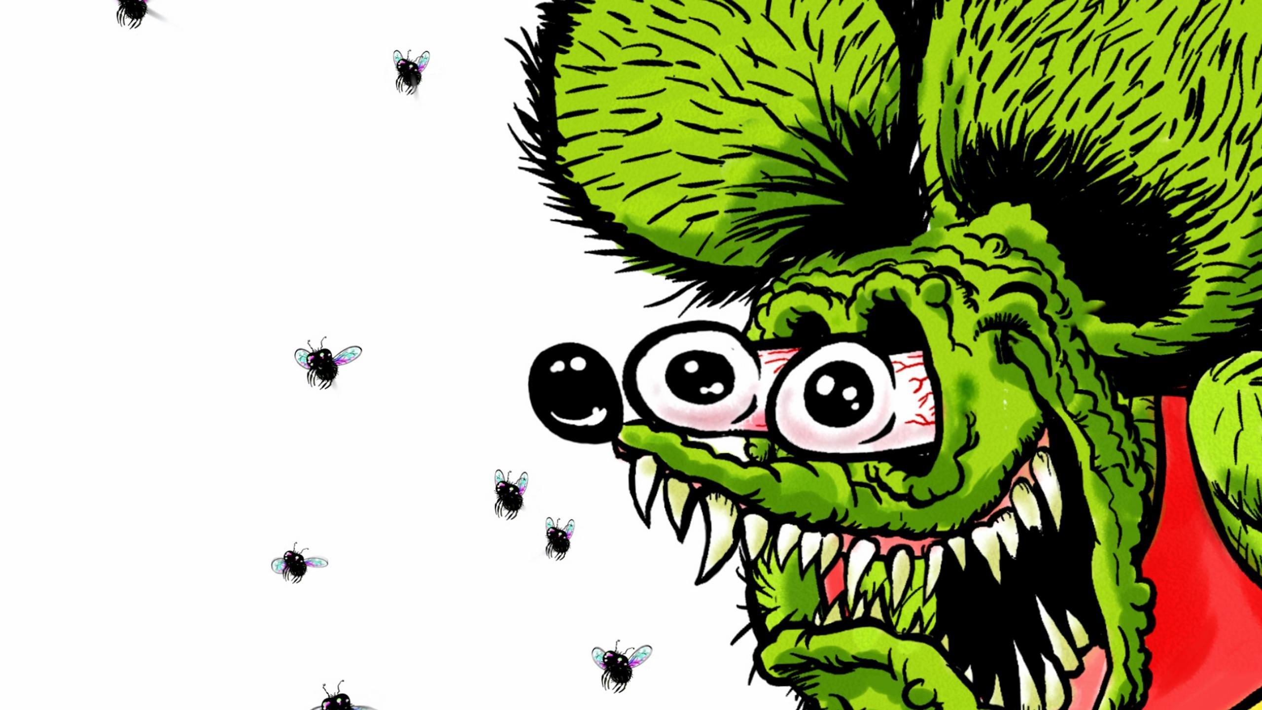 Rat Fink wallpaper 2560x1440 desktop background