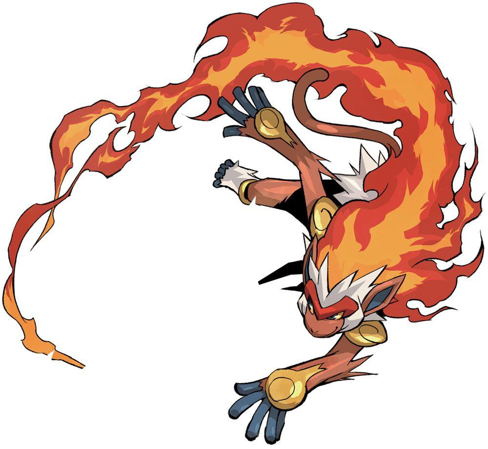 I still have my first Pokemon (on the games) and it is Infernape