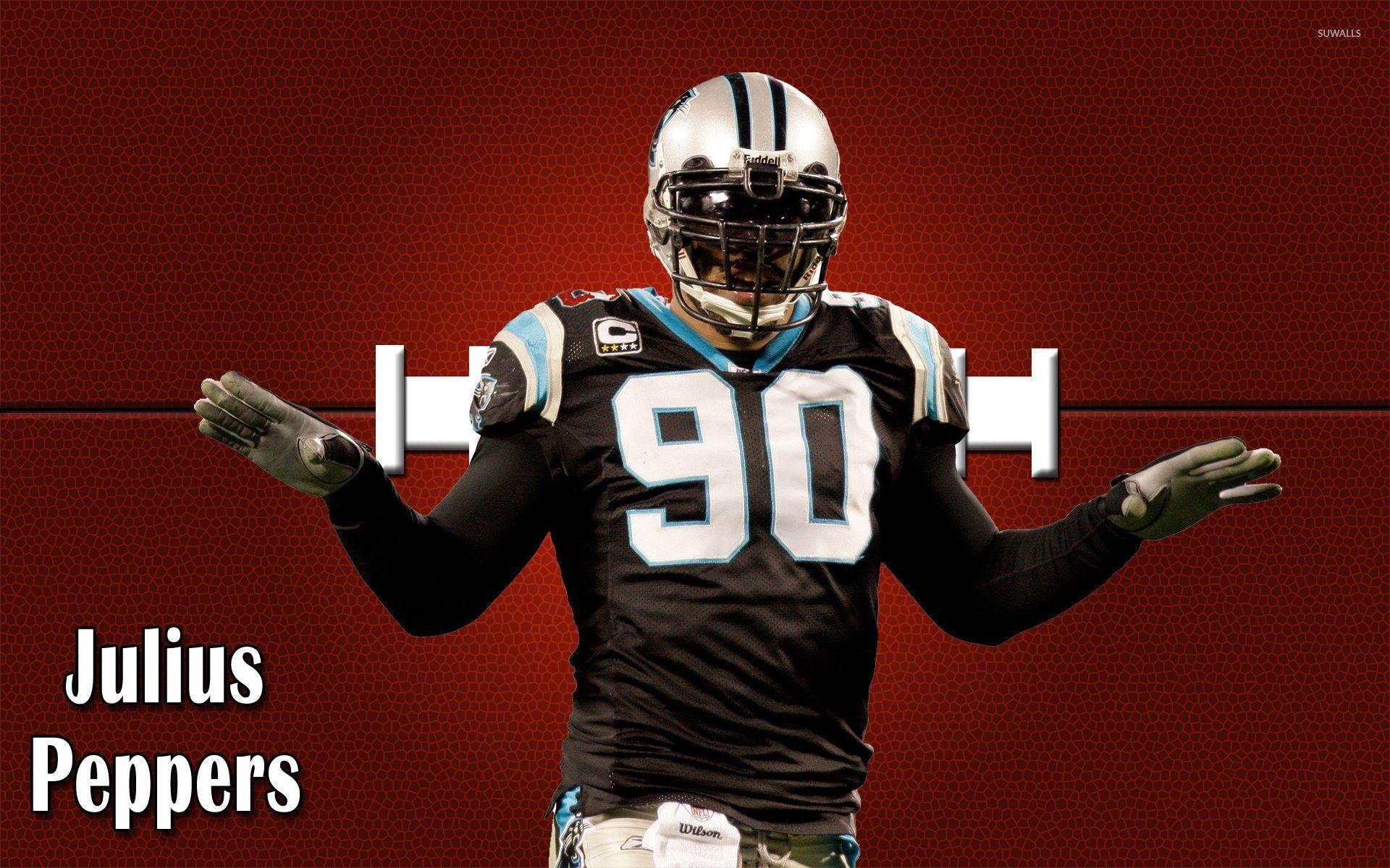 Julius Peppers Carolina Panthers Football Poster Man Cave 