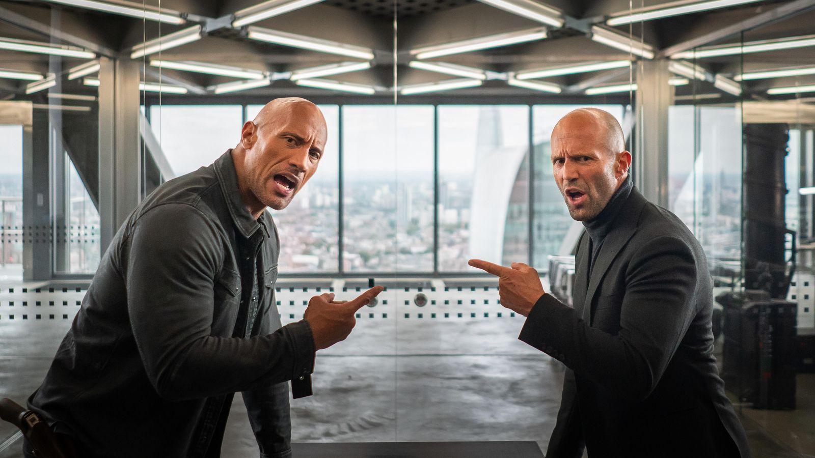 Hobbs and Shaw trailer is here and I'm totally digging it
