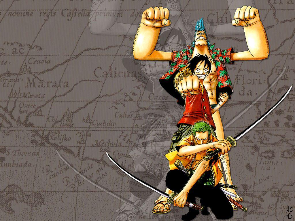 One Piece Trio Wallpapers Wallpaper Cave
