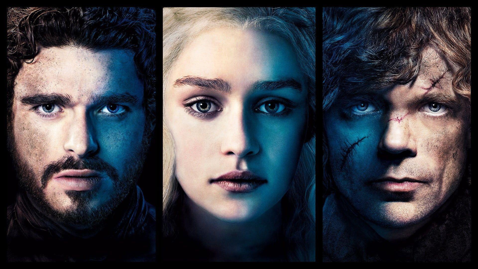 Three Assorted Character Poster, Game Of Thrones, Robb Stark