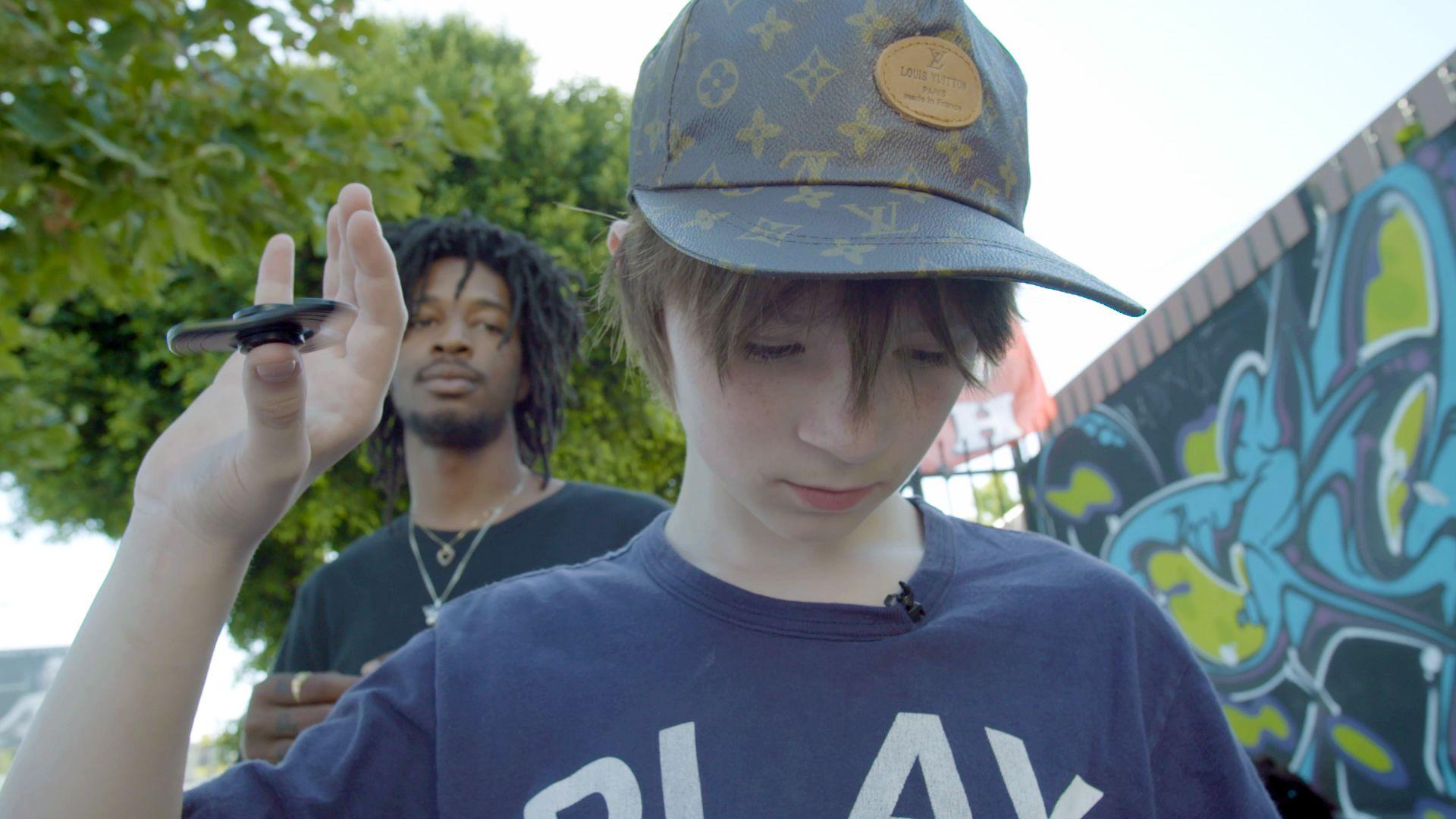 12 Year Old Fidget Spinning Rapper Matt Ox