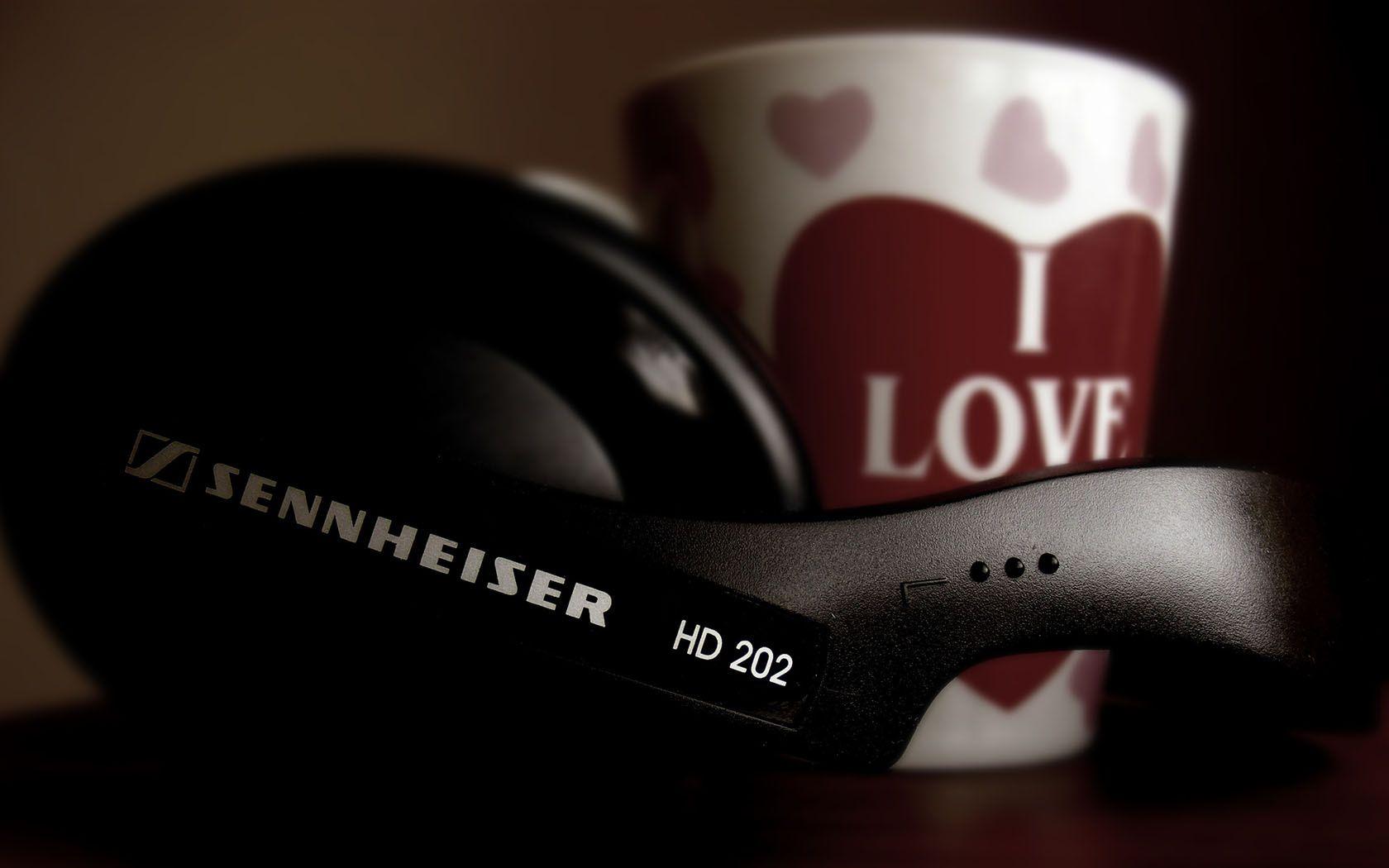 HD Sennheiser Headphones Wallpaper