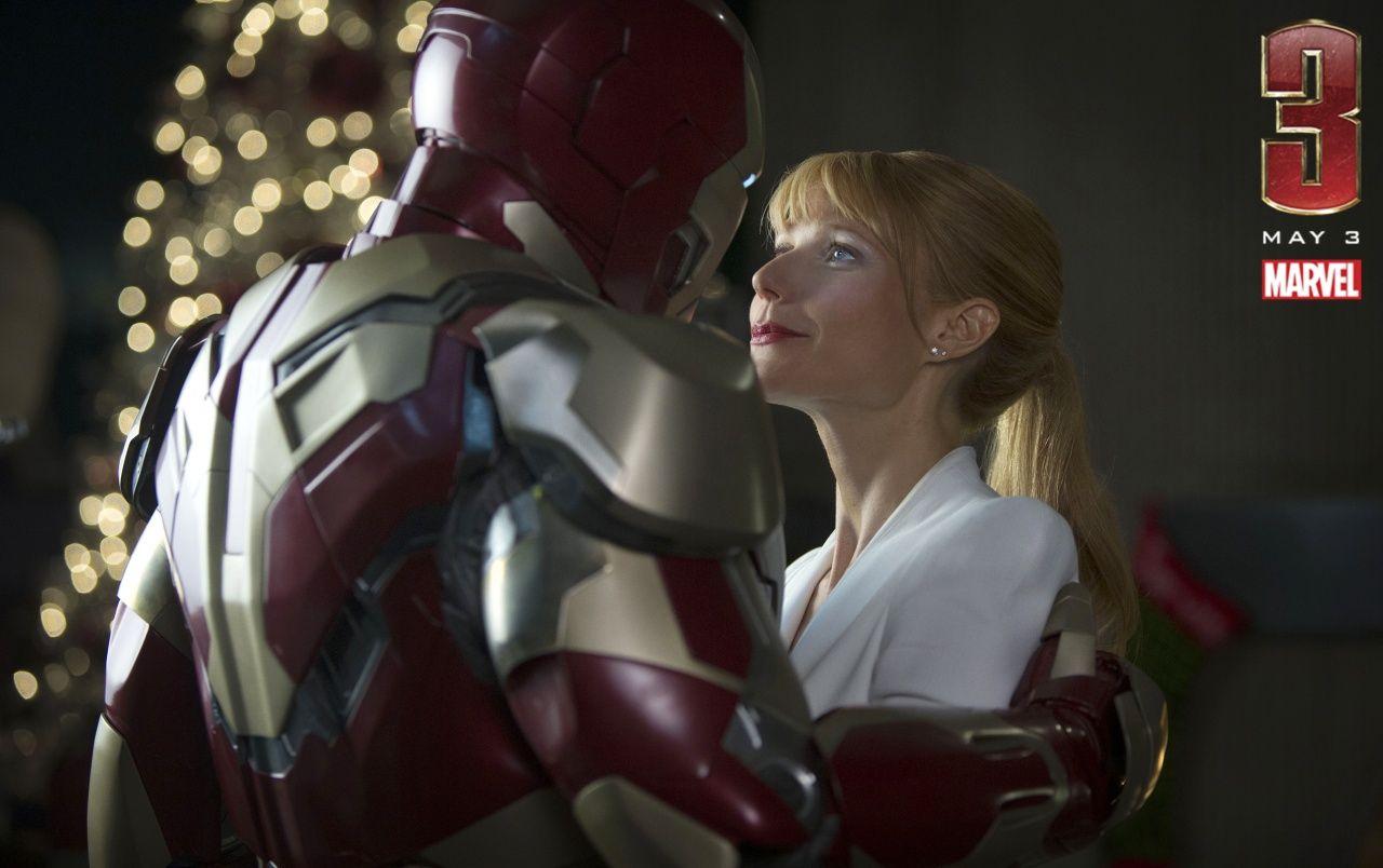 Iron Man and Pepper Potts wallpaper. Iron Man and Pepper