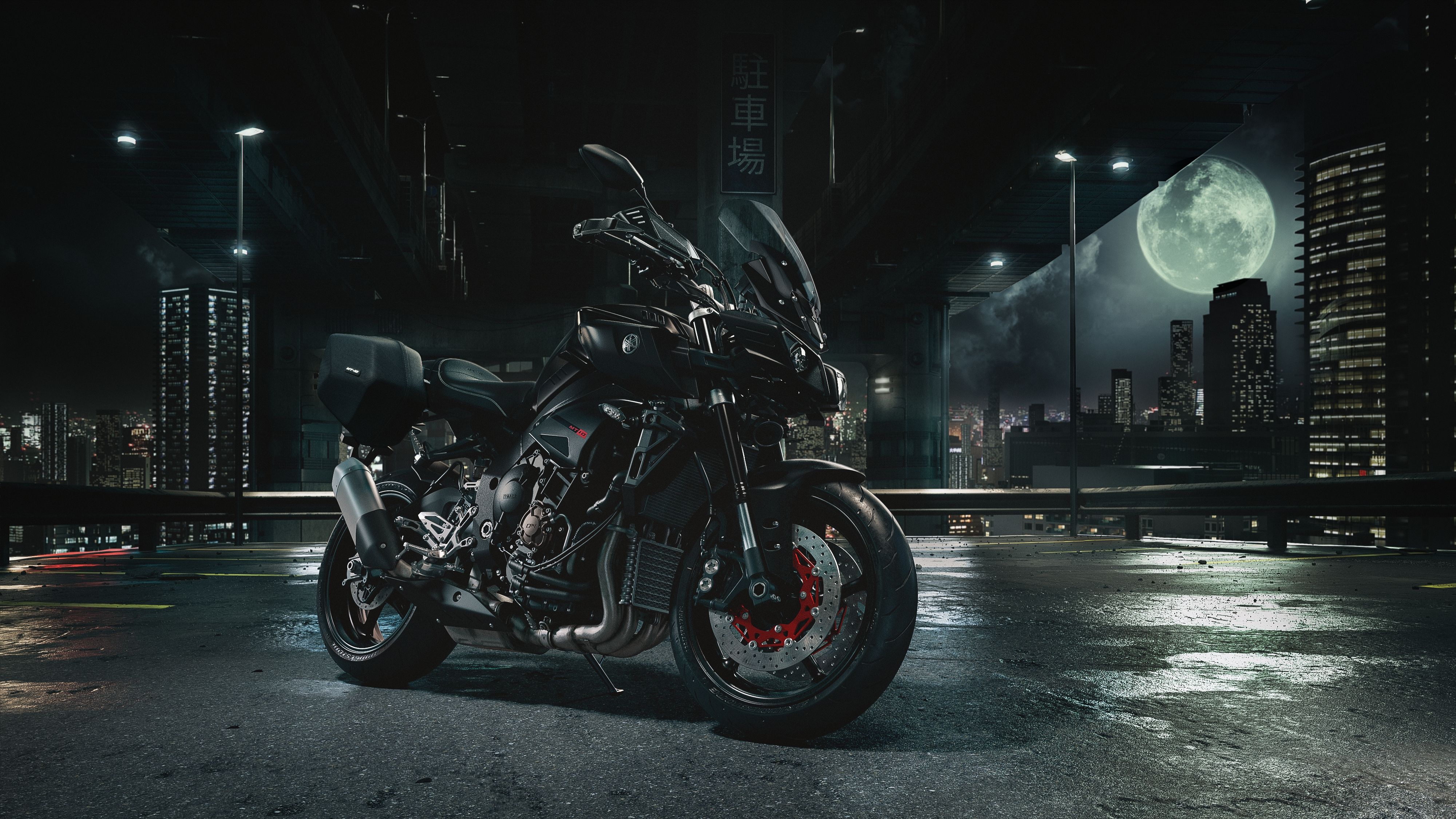 Wallpaper Yamaha MT 10, 2017, 4K, Automotive / Bikes