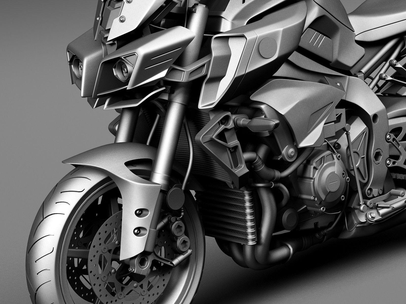 Yamaha MT 10 2016 Motorcycle Vehicles 3D Models