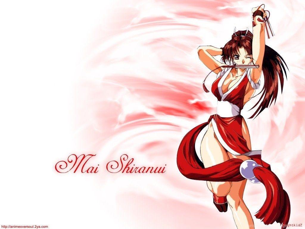 King Of Fighters Mai Shiranui Anime Girls Desktop Background