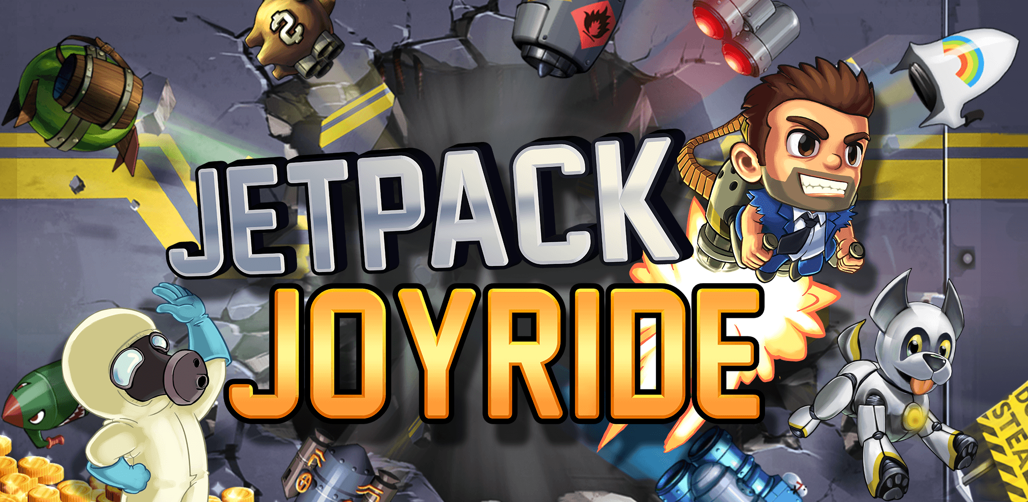 Jetpack Joyride rockets onto PSP, PS3 and PS Vita today