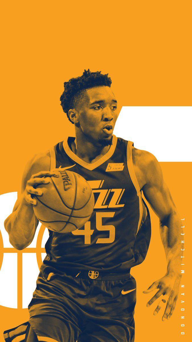 Donovan Mitchell Utah Jazz Wallpaper. Jazz basketball