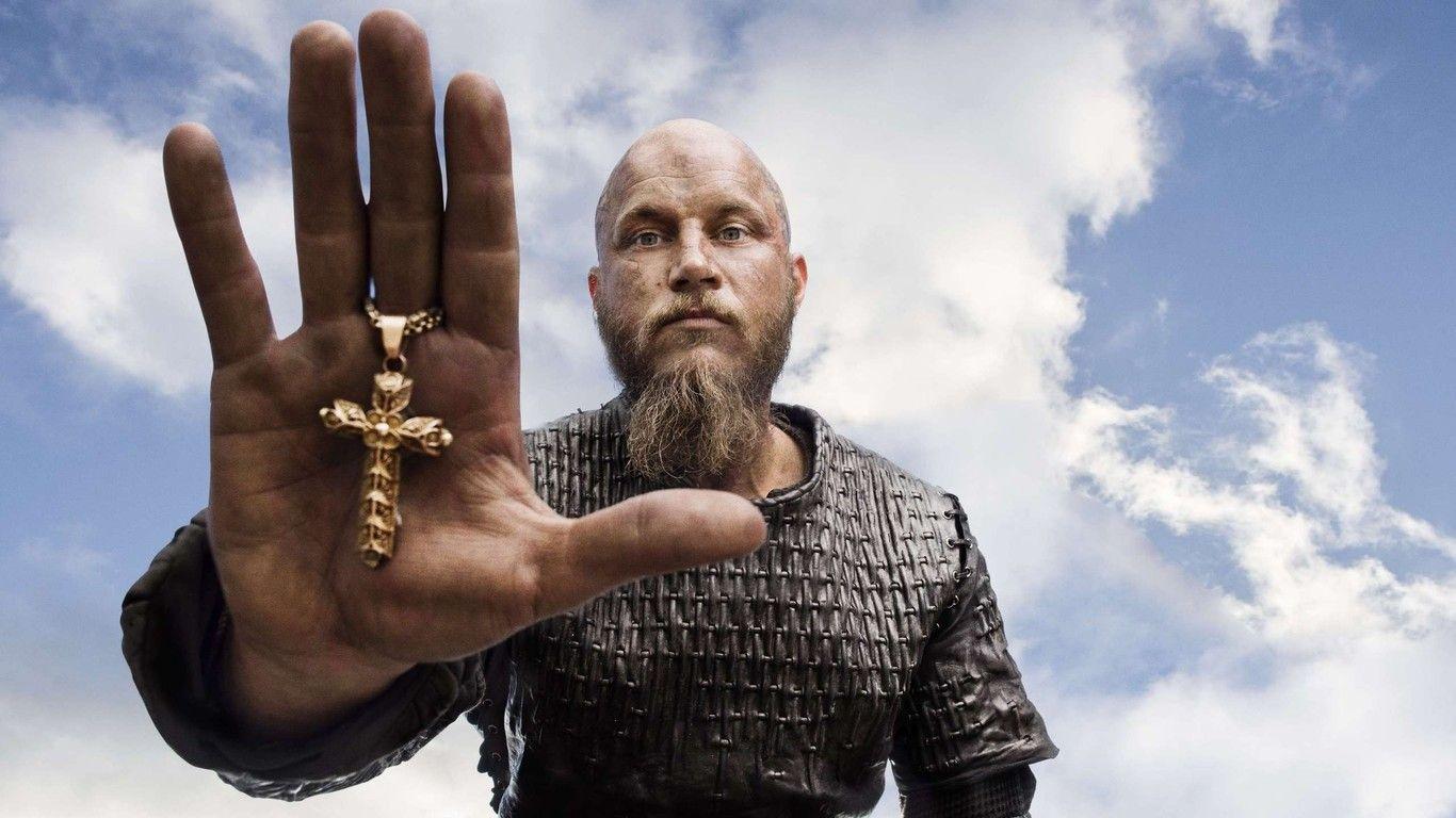 Ragnar Lodbrok In Vikings 1366x768 Resolution HD 4k