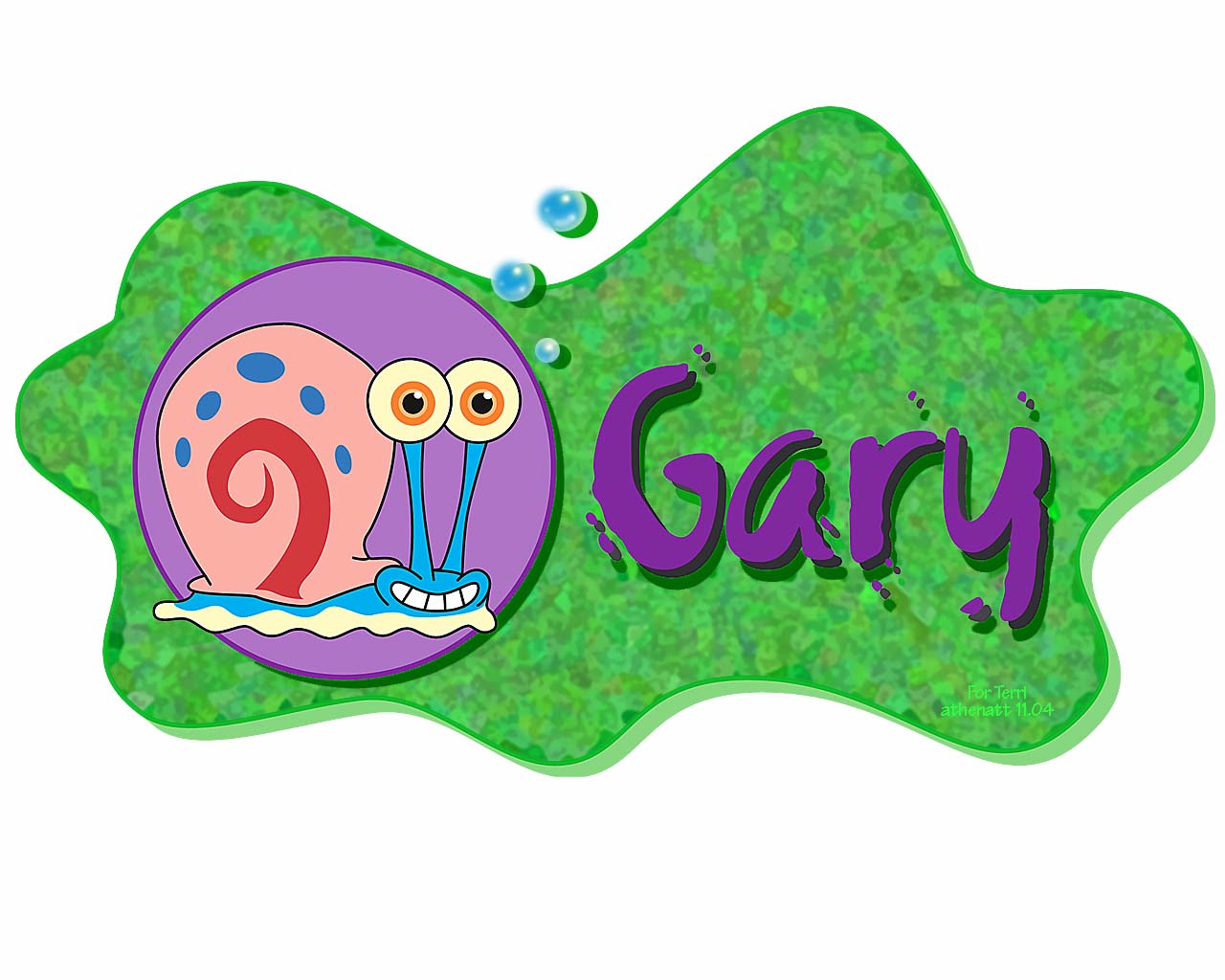 Gary the Snail Background. Snail Wallpaper