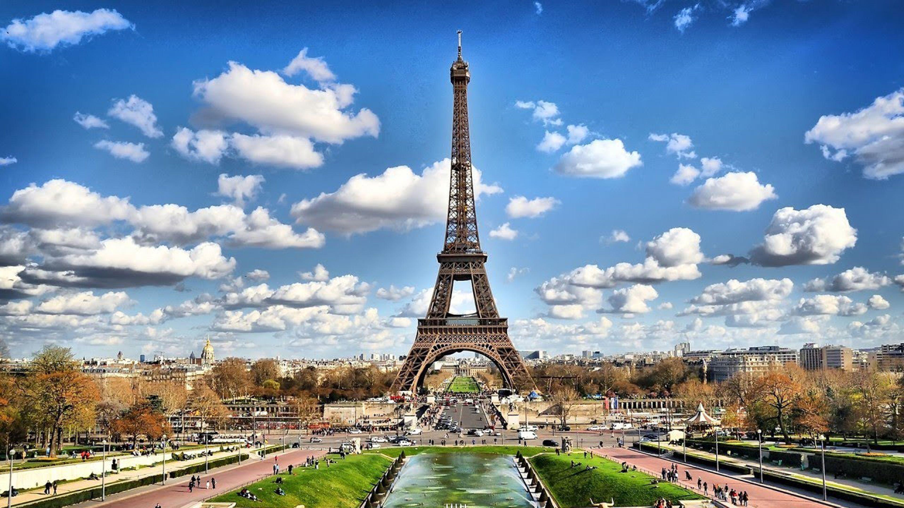 Eiffel Tower Paris Ultra Hd 4k Wallpaper For Background