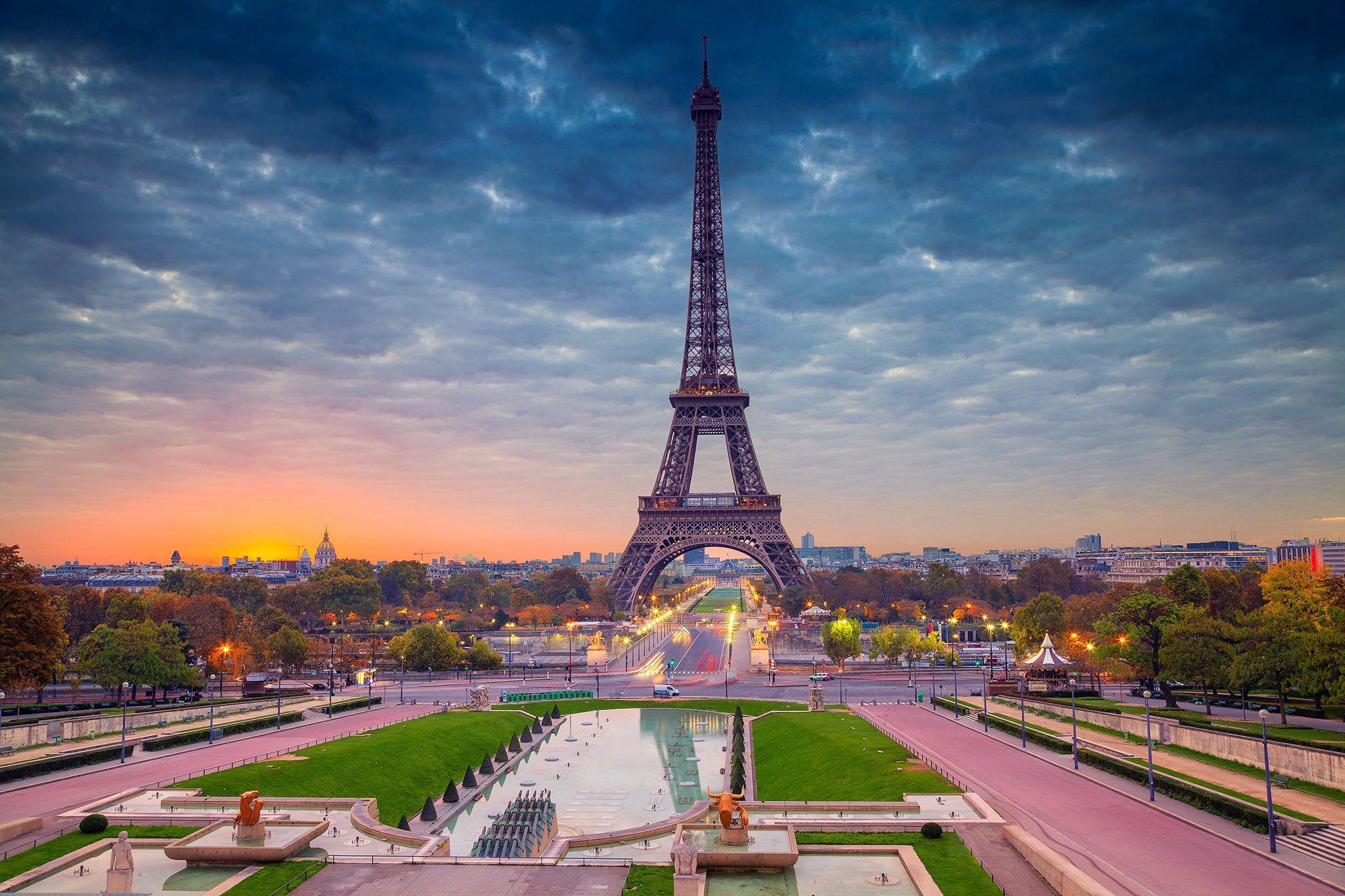 Eiffel Tower Paris Beautiful View, HD World, 4k Wallpaper, Image
