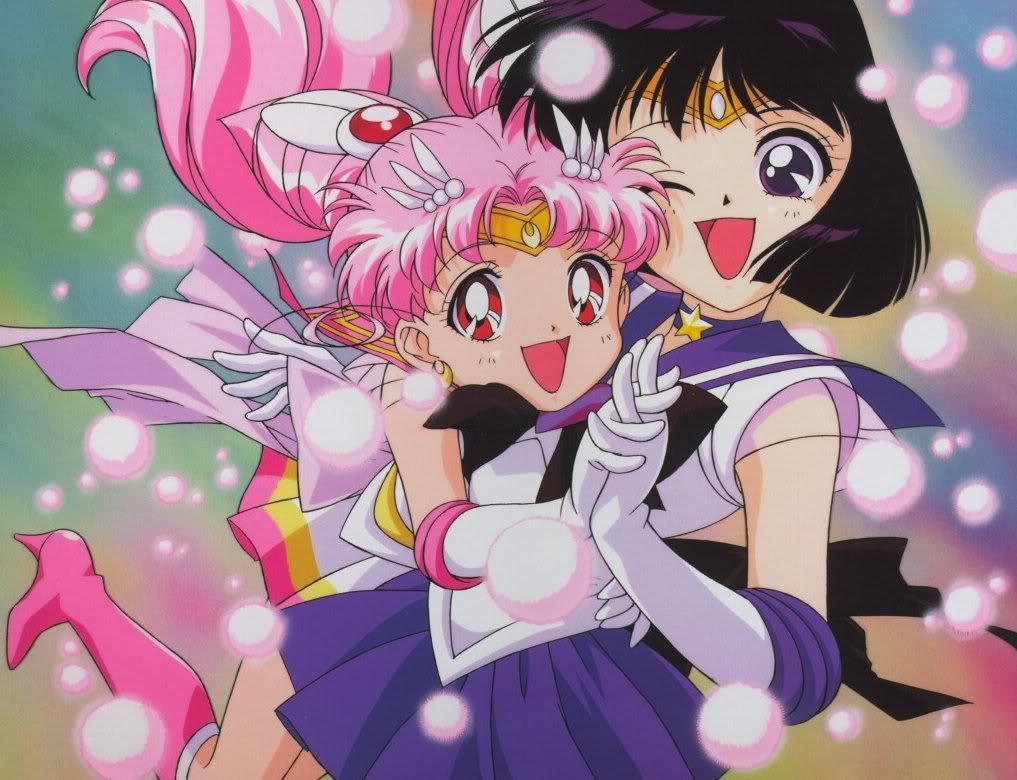 Sailor Saturn image Chibiusa and Hotaru HD wallpaper and background