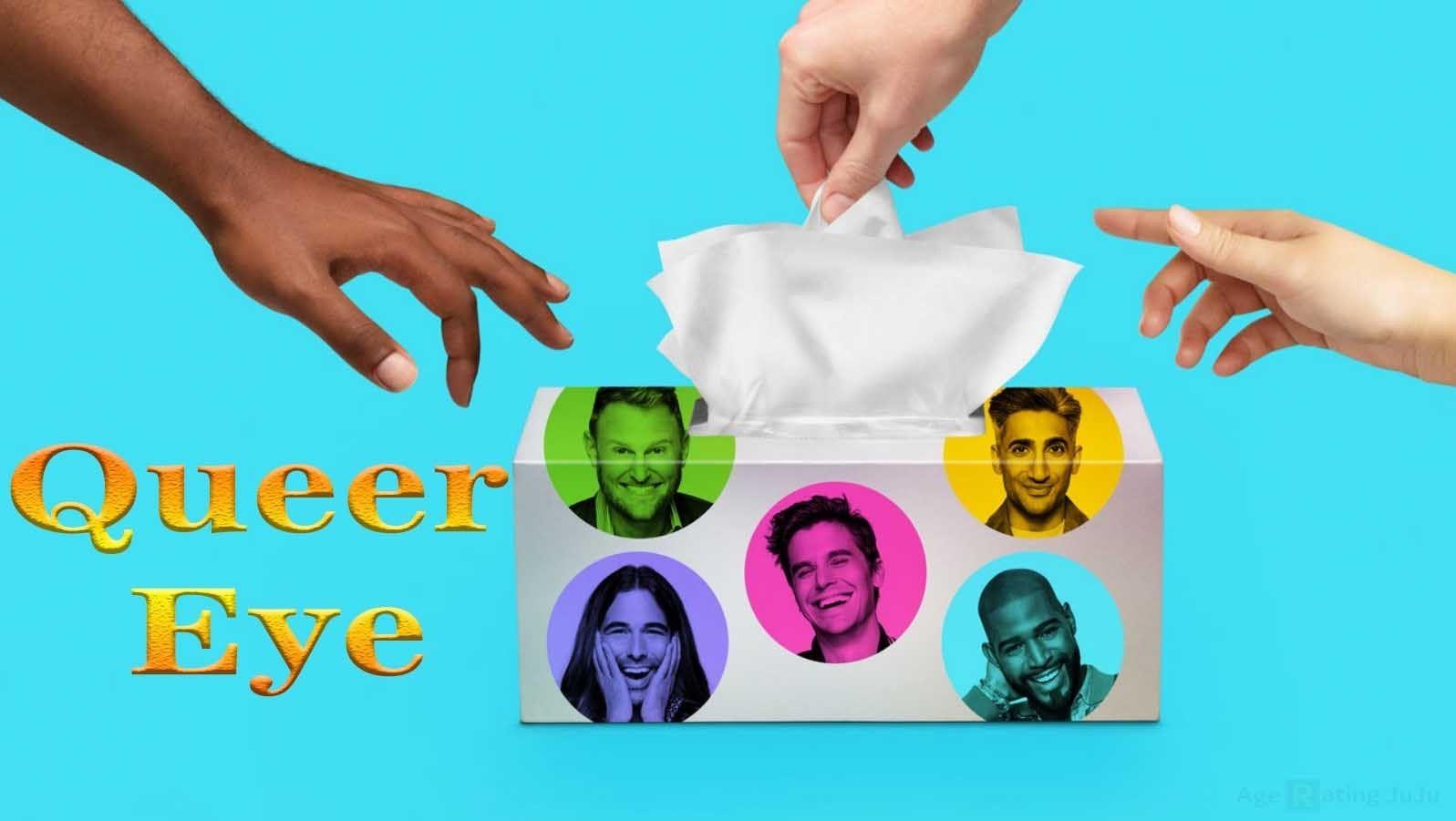 Queer Eye Age Rating. Netflix TV Show Queer Eye 2018 Parents Guide
