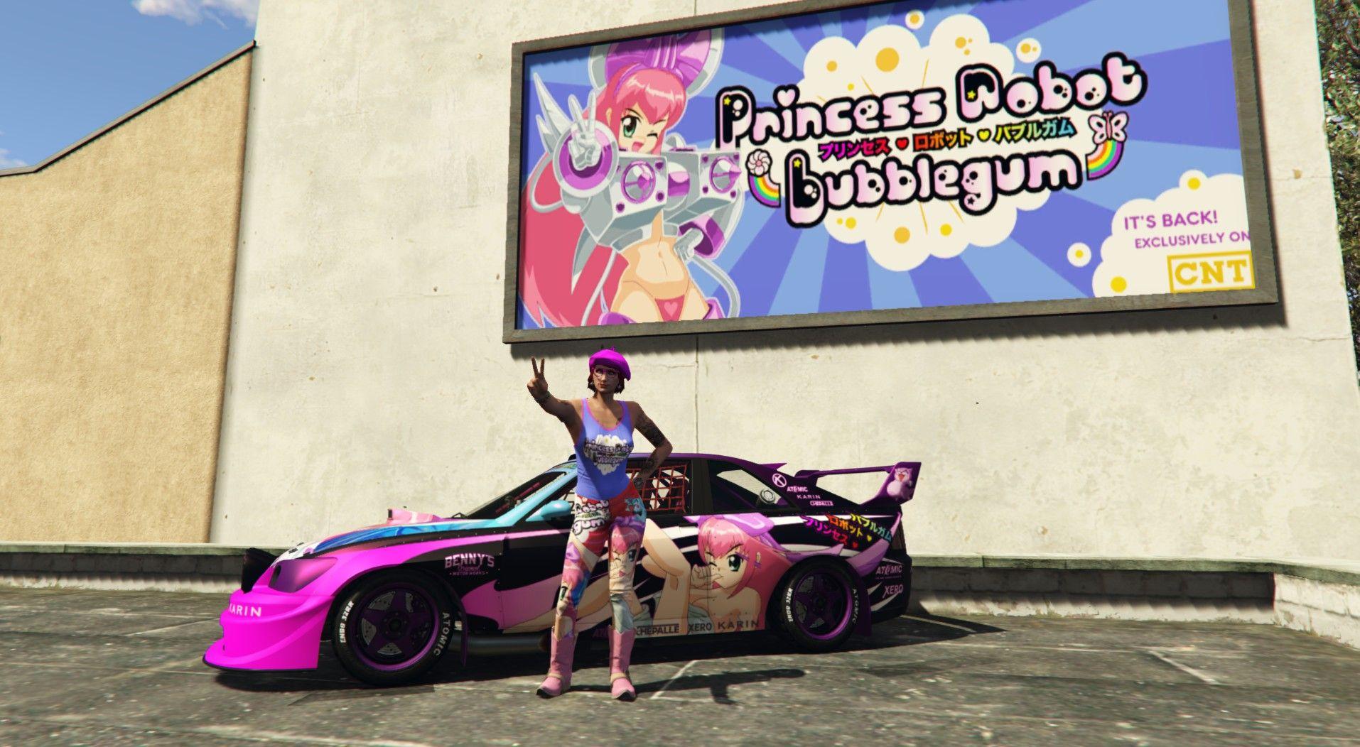 Bubble princess gta 5 фото 23