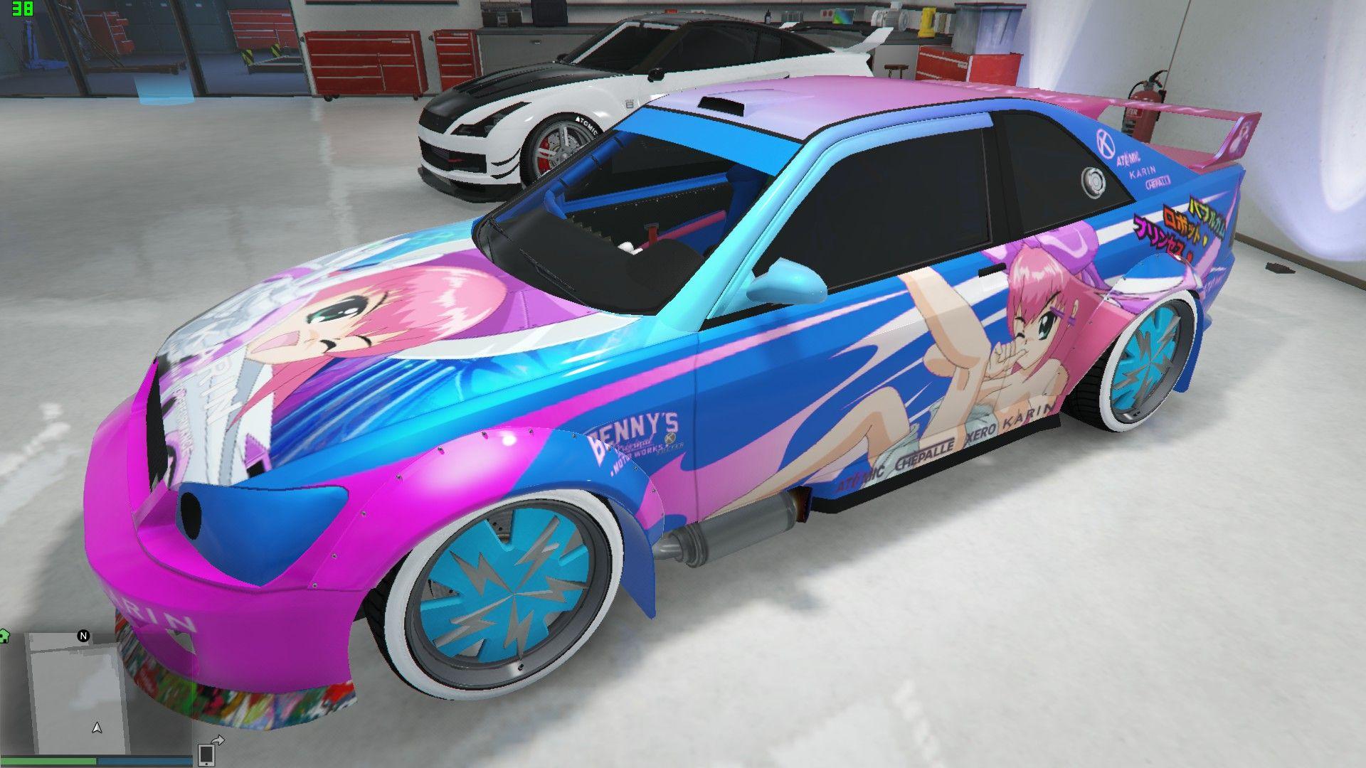 Featured image of post Gta 5 Online Anime Car All itasha vehicles anime liverys