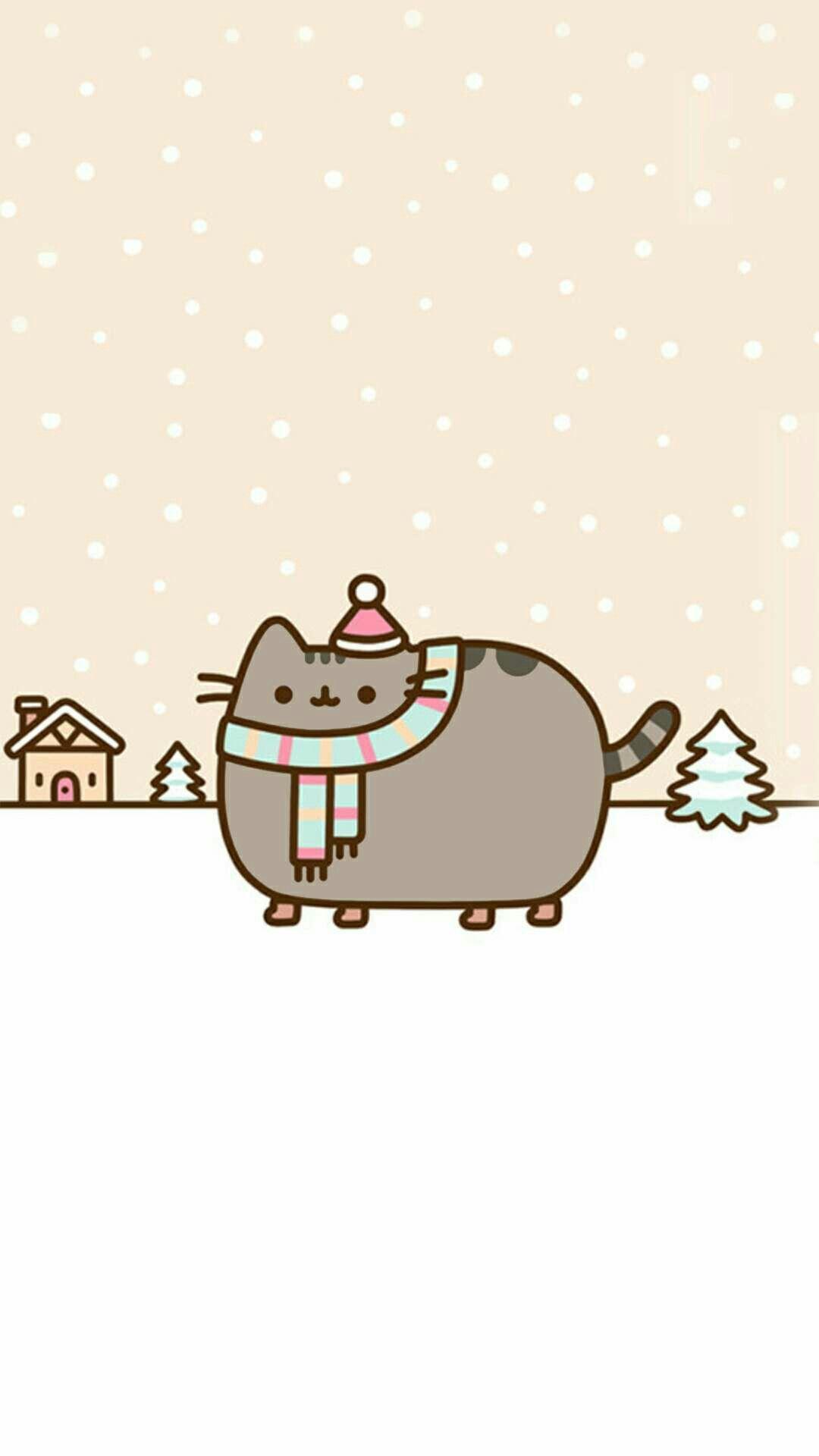 Winter is coming. Pusheen cute, Pusheen cat, Pusheen christmas