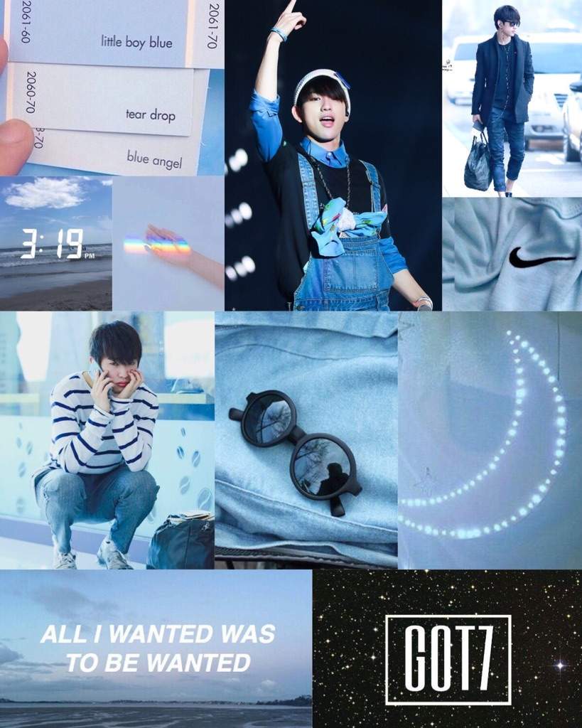 Blue Jinyoung ✧ Requested Aesthetic