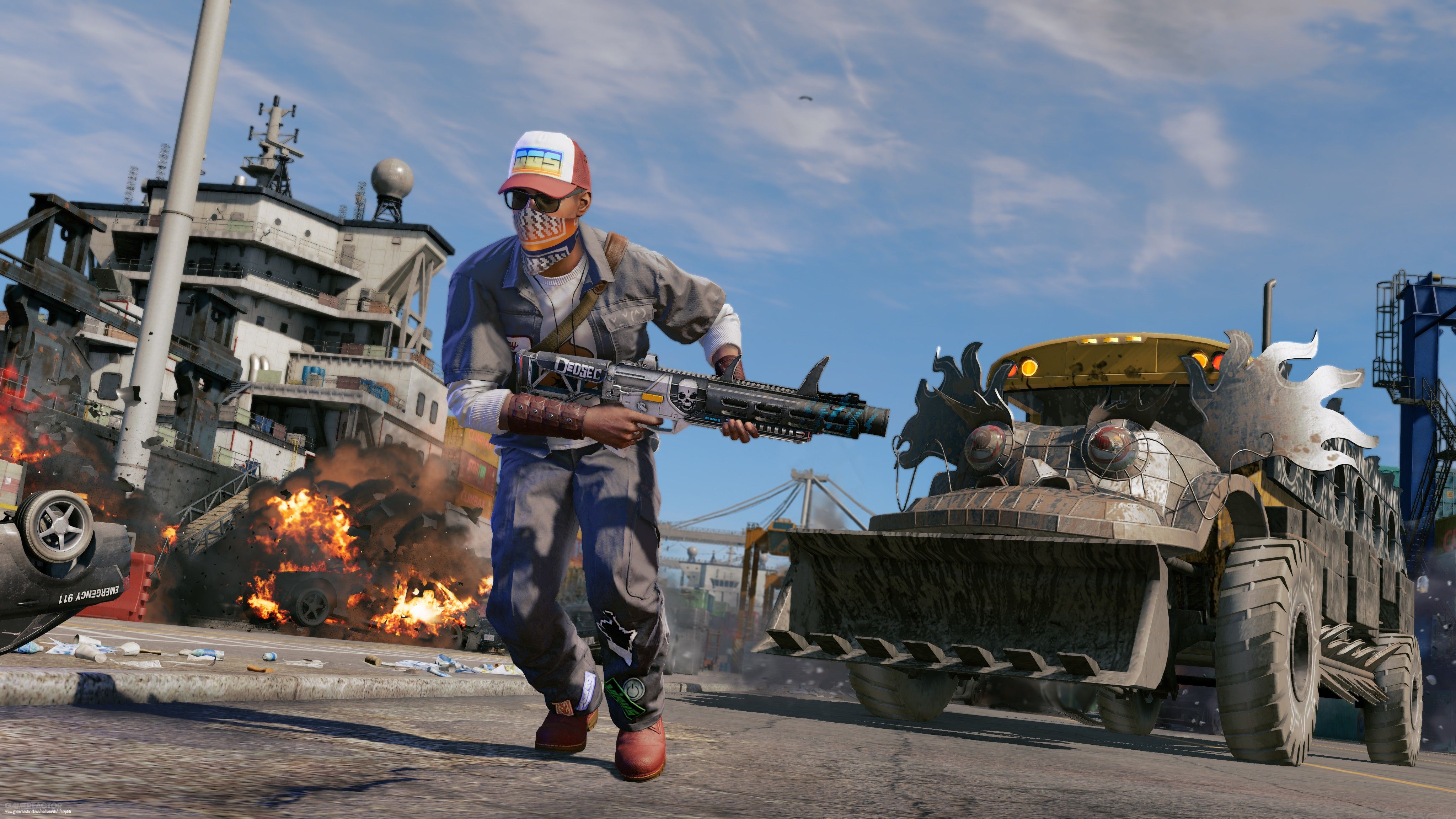 Watch Dogs 2 T Bone DLC 1366x768 Resolution HD 4k