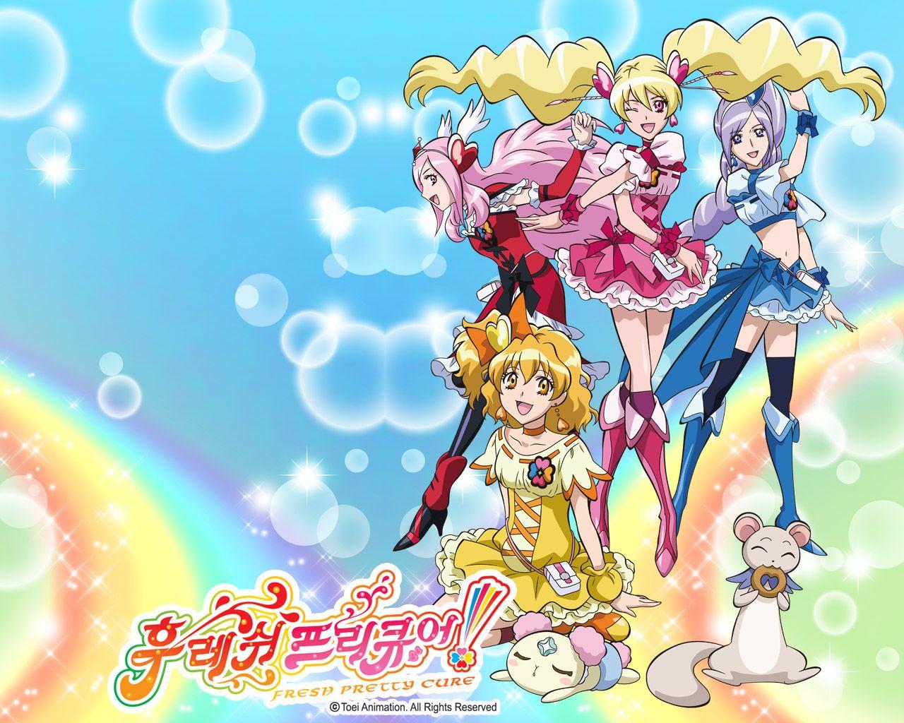 Pretty Cure! Wallpaper 8 X 1024