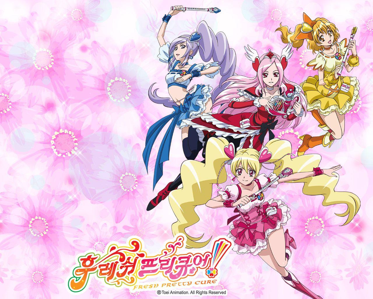 Pretty Cure Wallpapers Wallpaper Cave