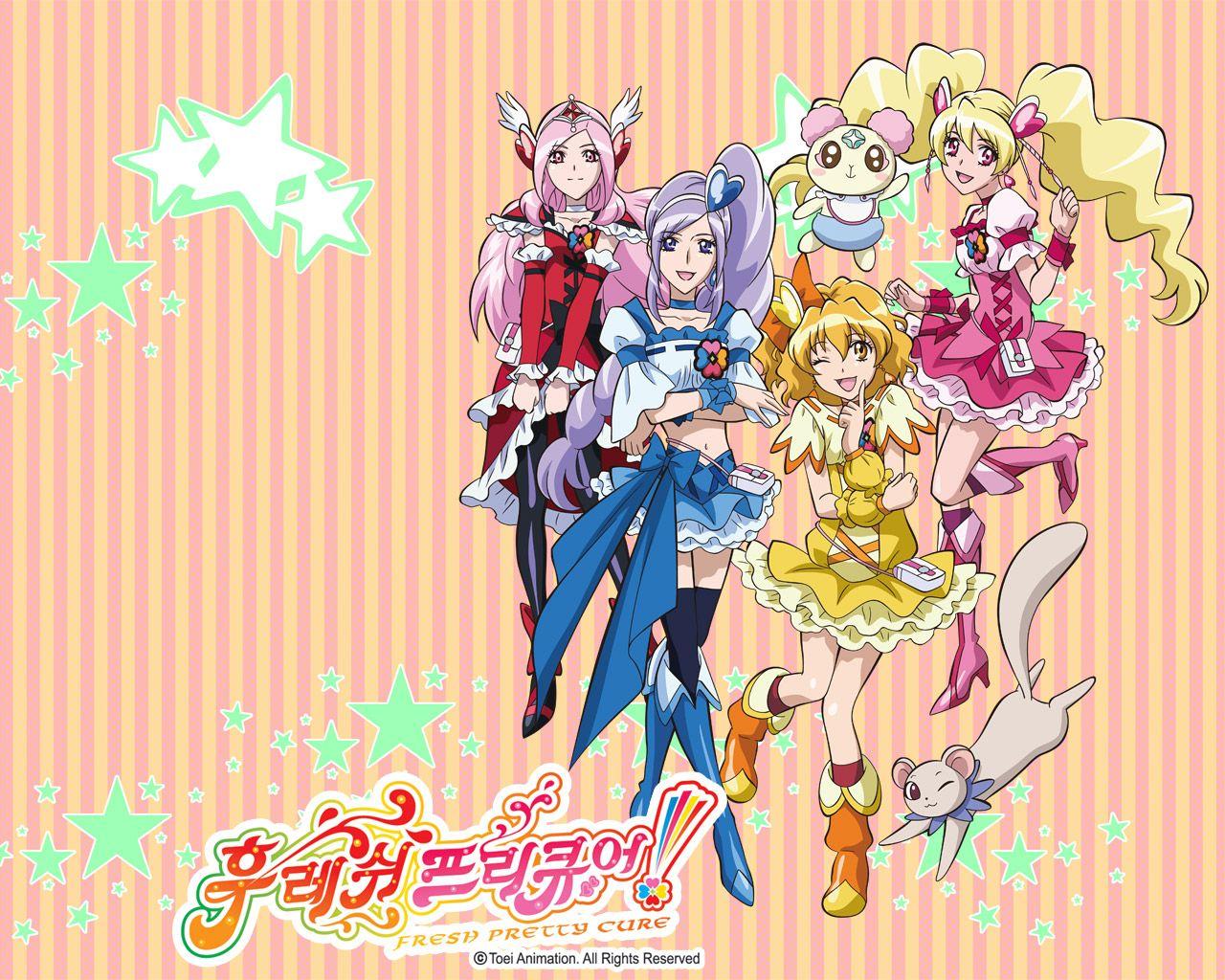 Pretty Cure! Wallpaper 19 X 1024
