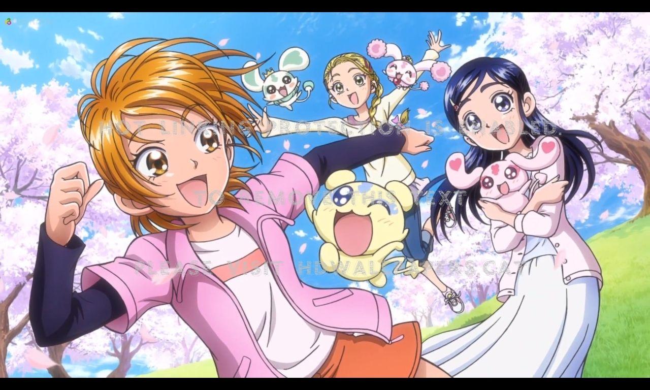 precure lovely nice blossom beautiful happy