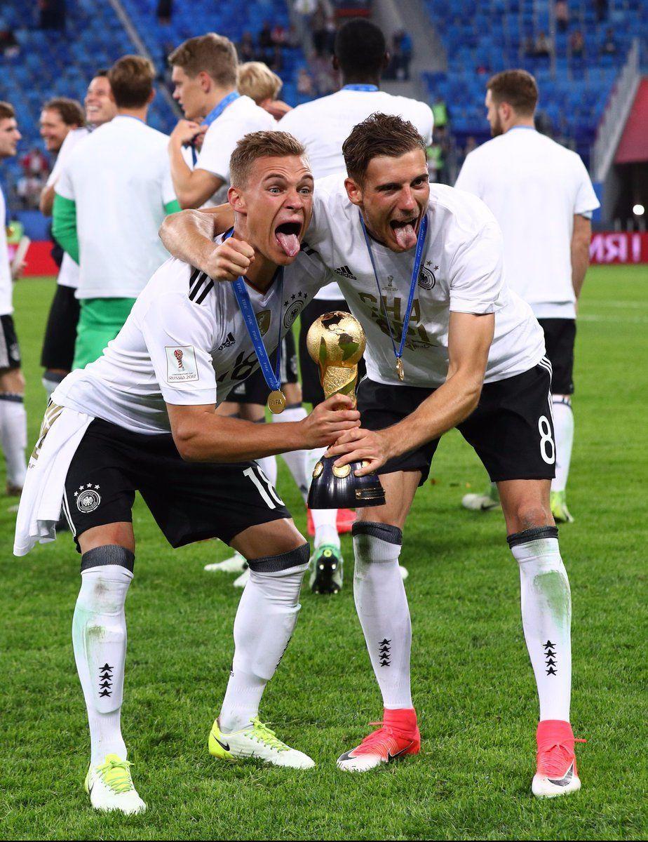 Just The Winner J.Kimmich L.Goretzka. Germany. Soccer