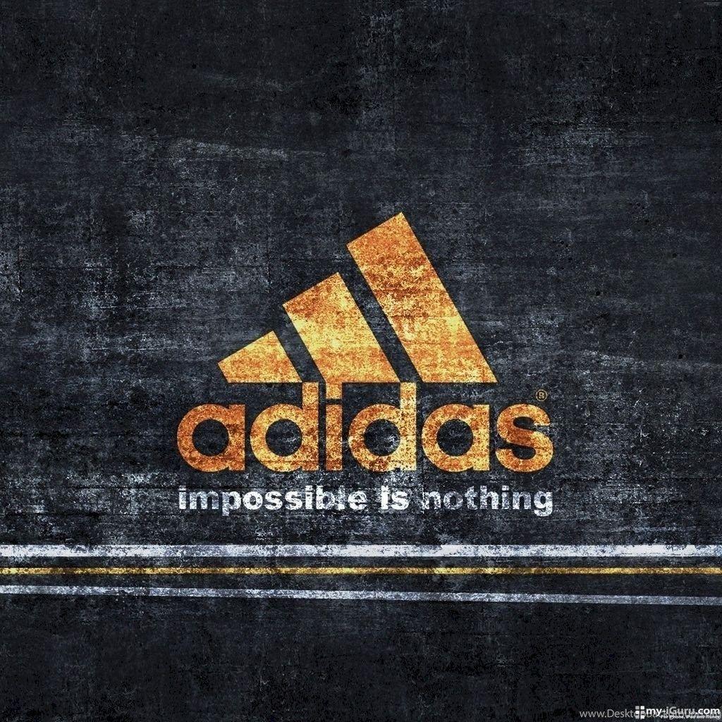 Adidas Logo iPad 1024 X 1024 Wallpaper Logos / Brands Wallpaper